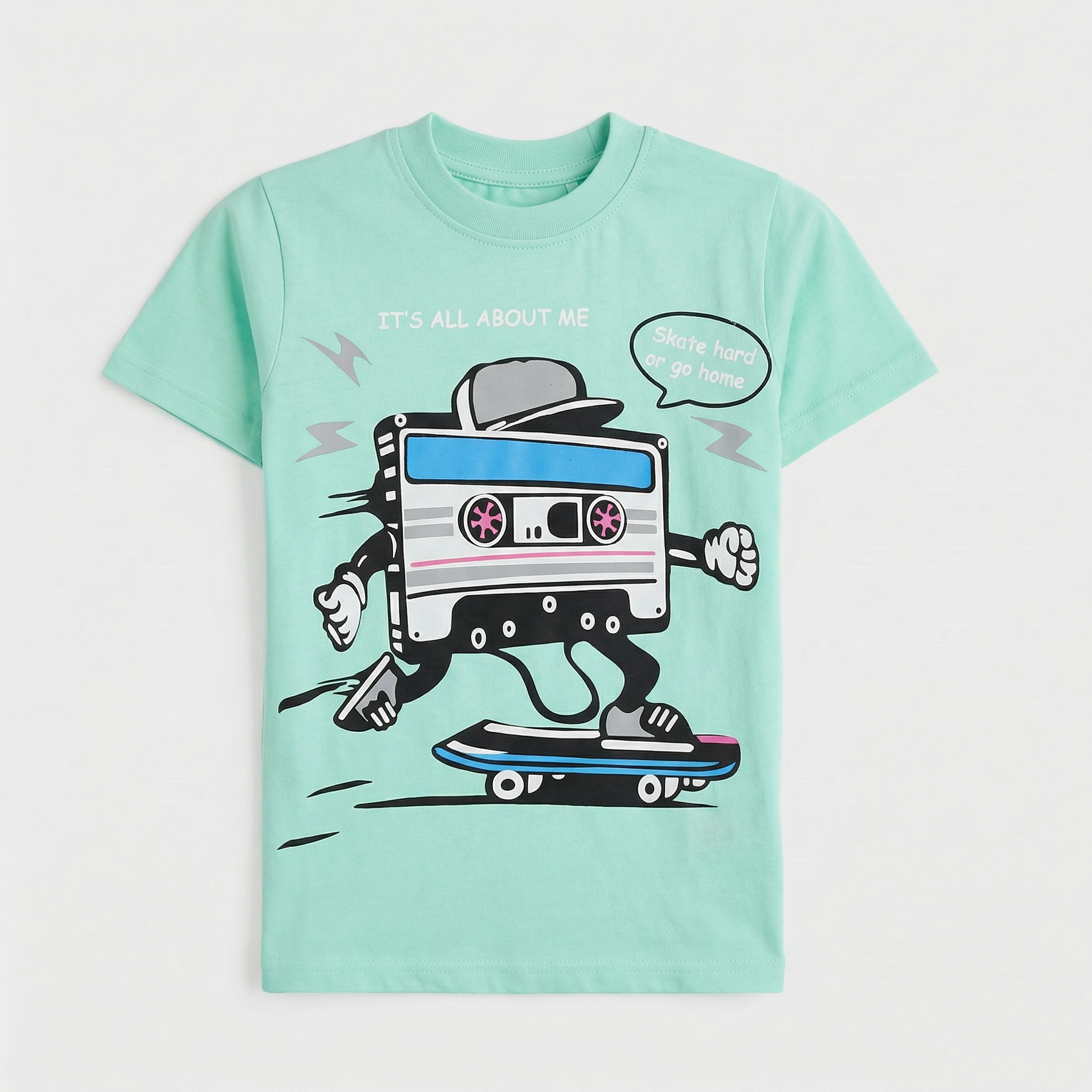Boys Half Sleeves-Printed T-Shirt (All)