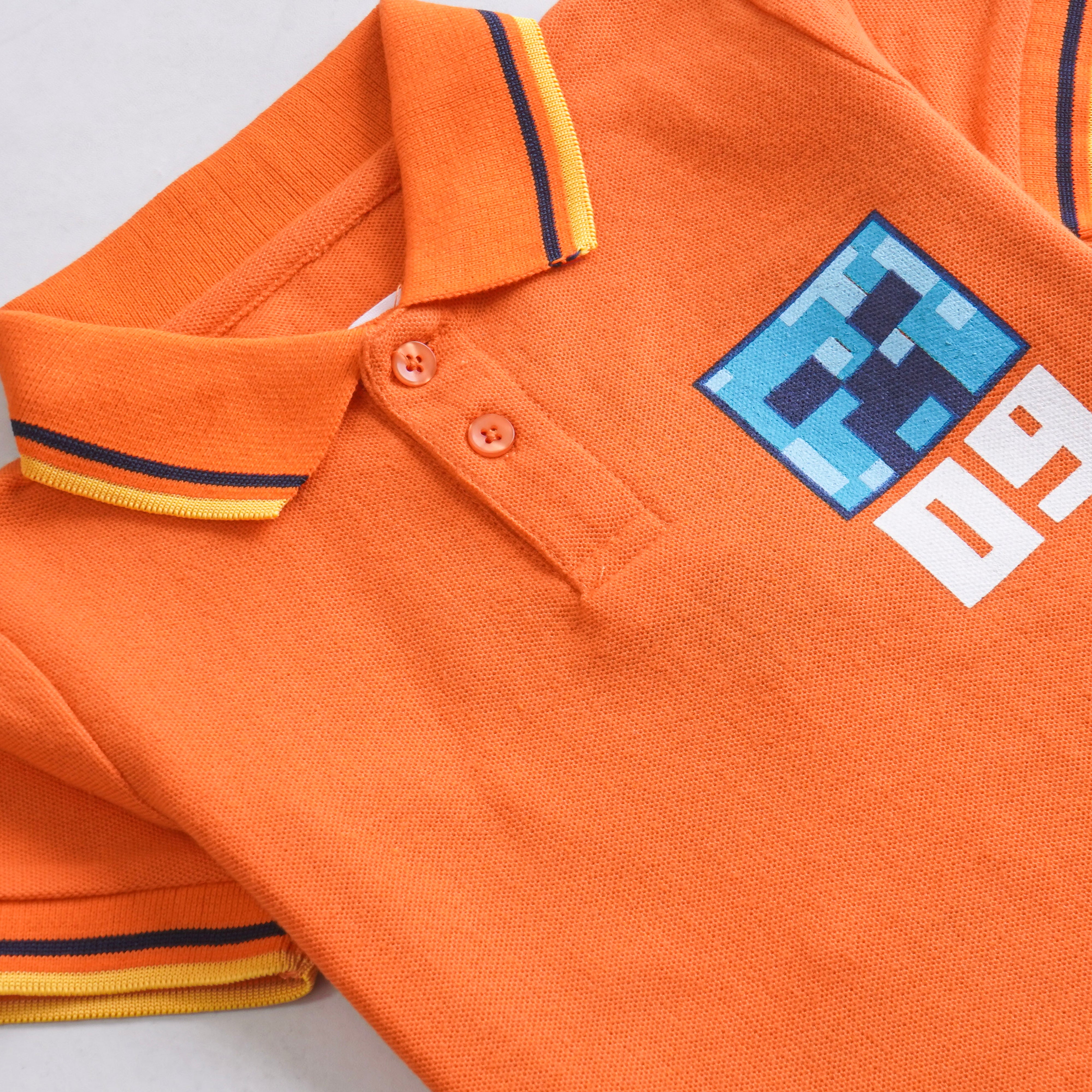 Boys Half Sleeves Polo T-Shirt