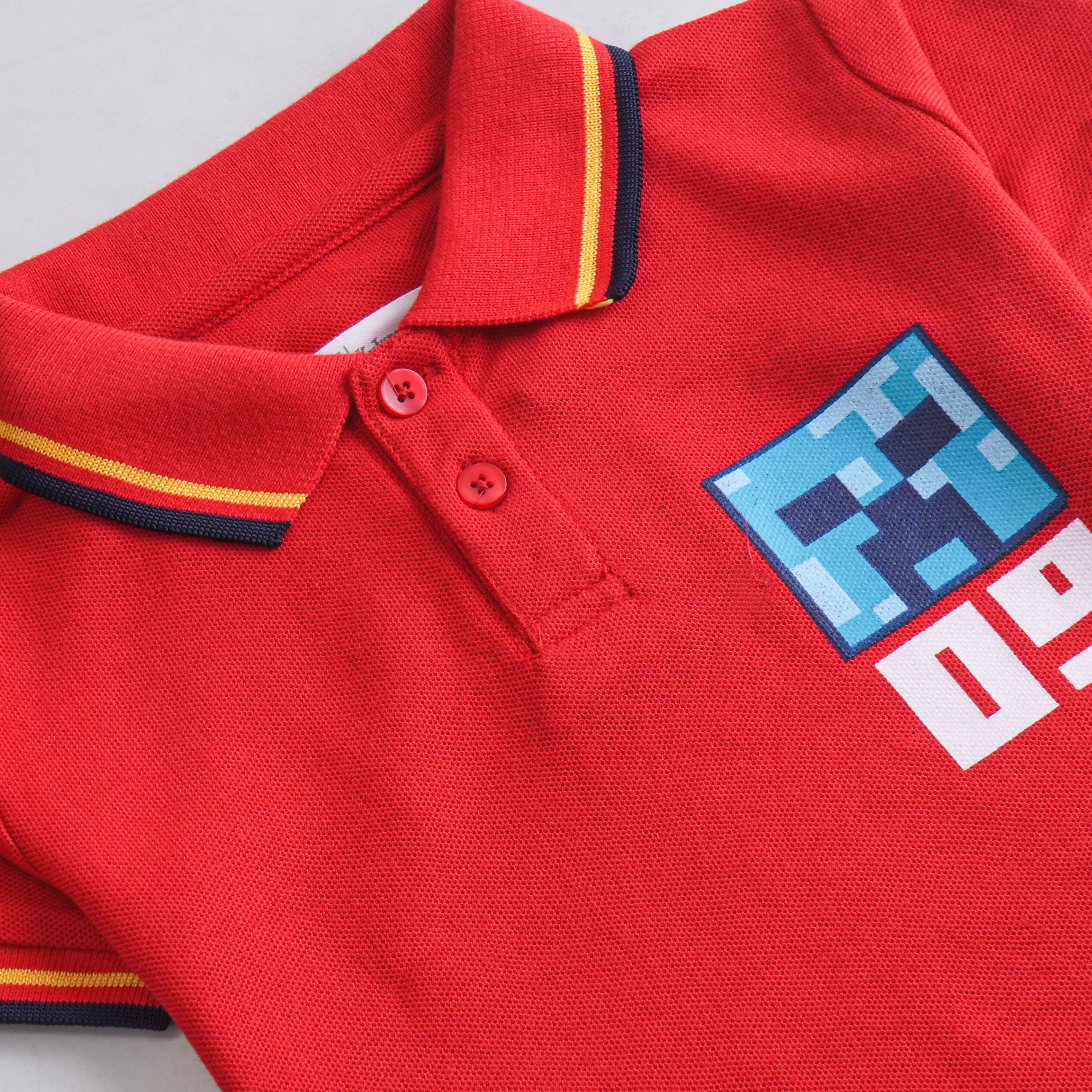 Boys Half Sleeves Polo T-Shirt