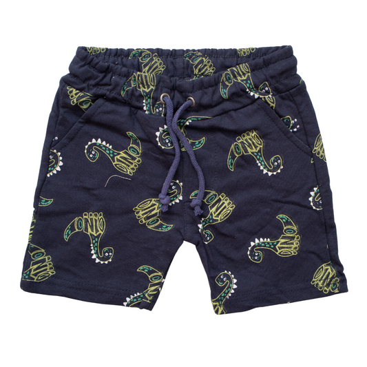 Infant Baba Cotton Short Color Blue