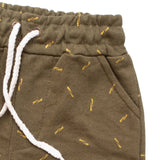 Infant Baba Cotton Short Color Olive