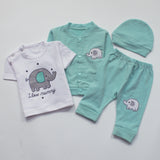 Newborn Boys Full Sleeves Rompers (11537)