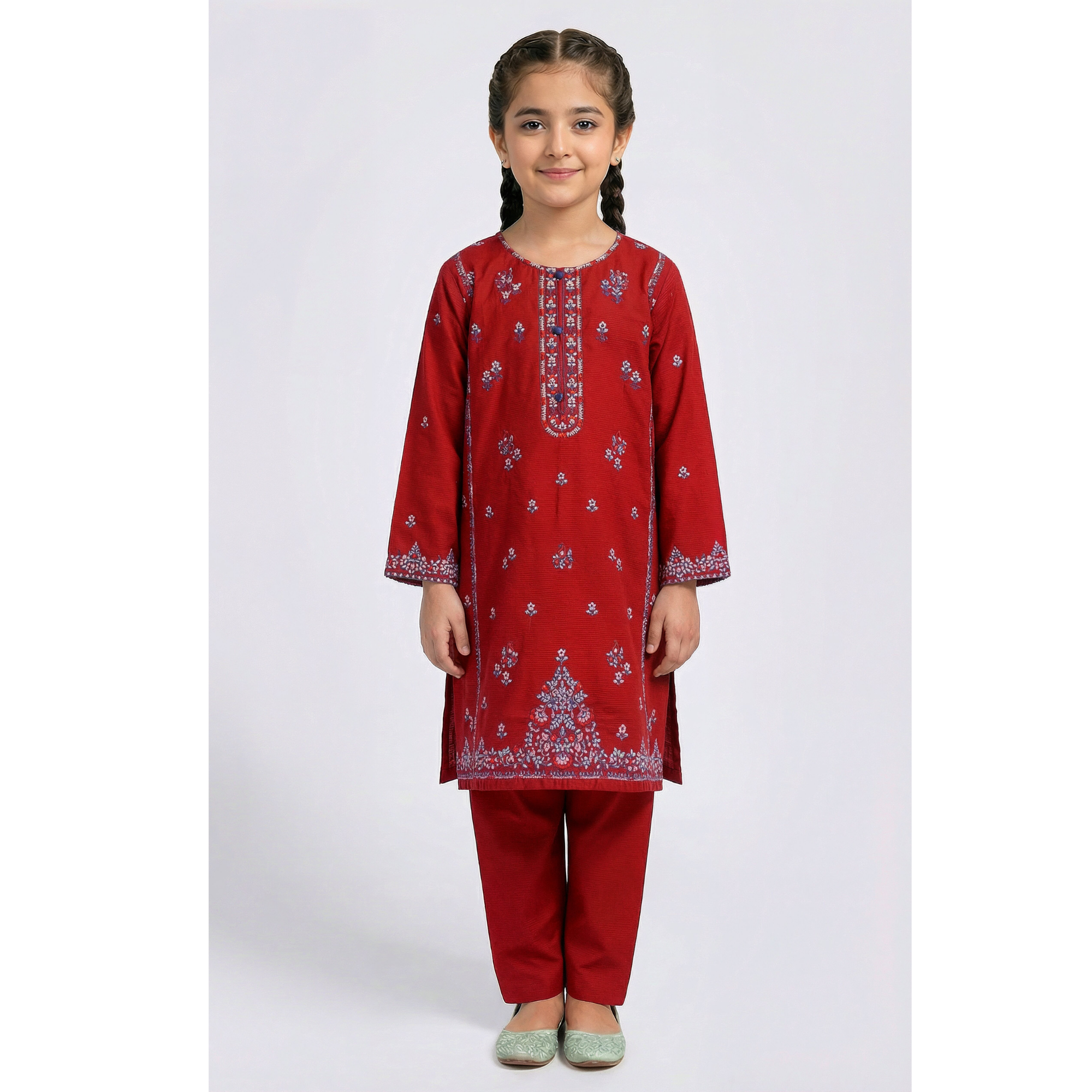 Girls Ethnic 2 Pcs Set