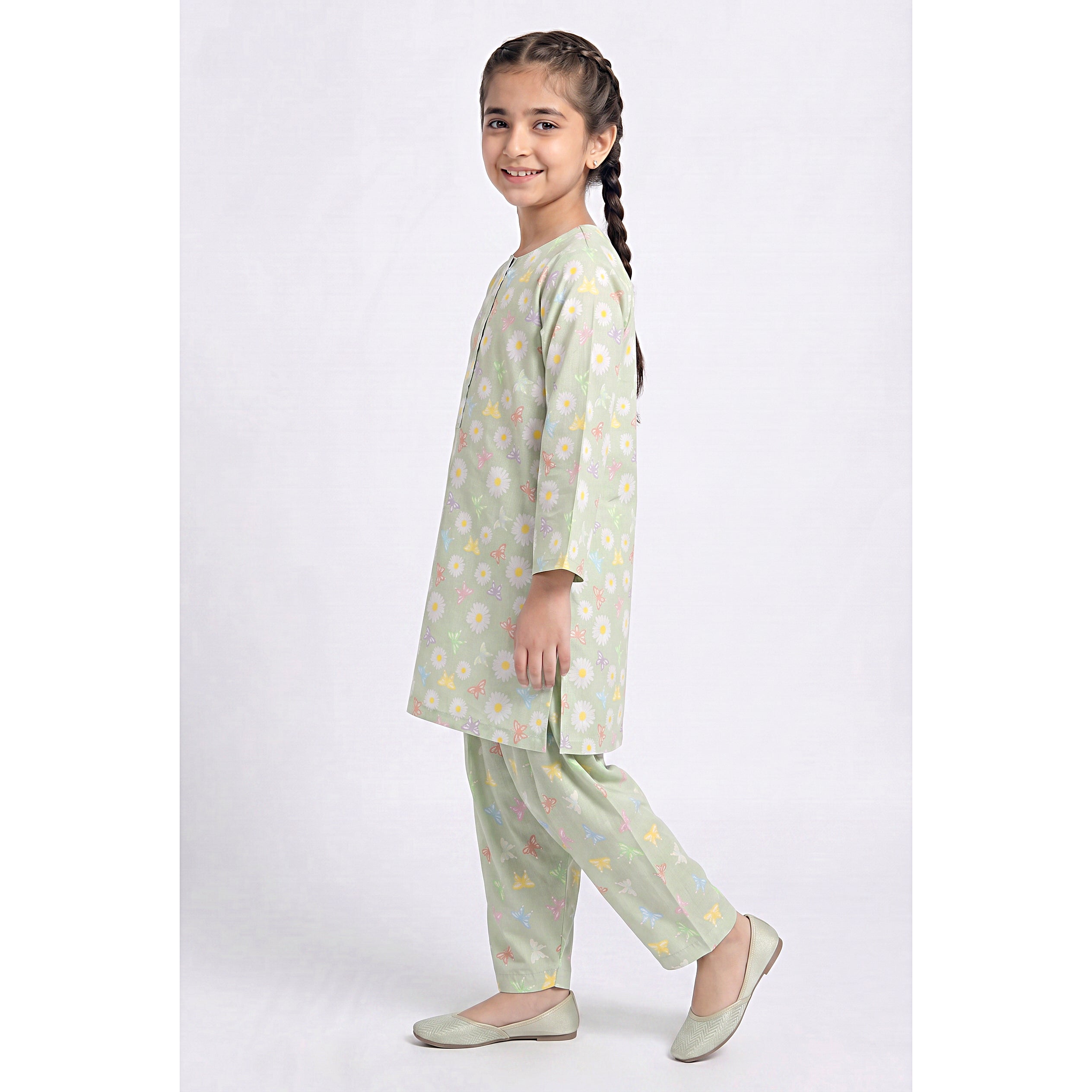 Girls Ethnic 2 Pcs Set
