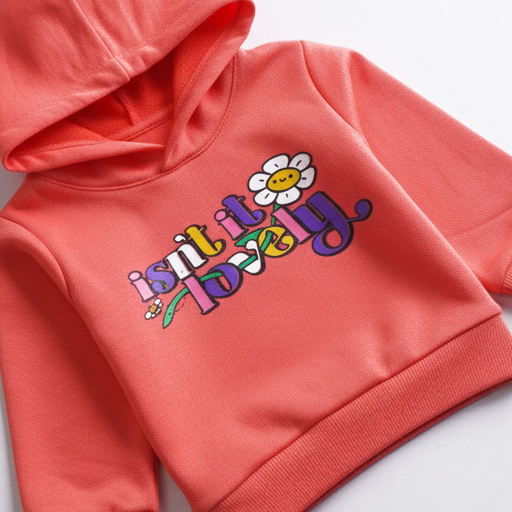 Girls Printed Full Sleeve Sweat Shirt (7332)