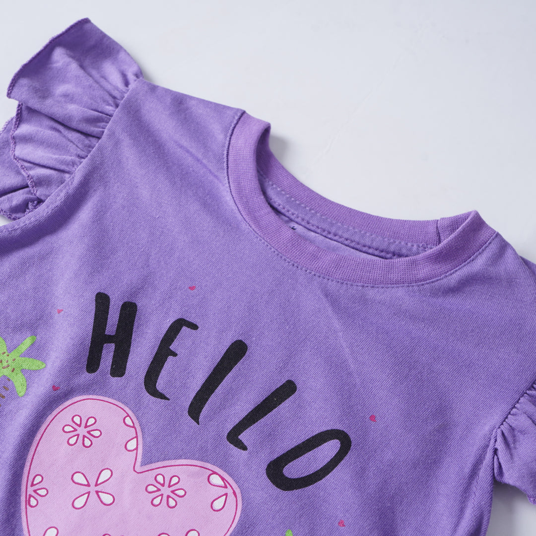 Girls T shirt (Hello)