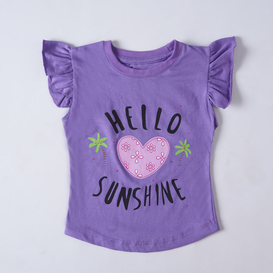 Girls T shirt (Hello)