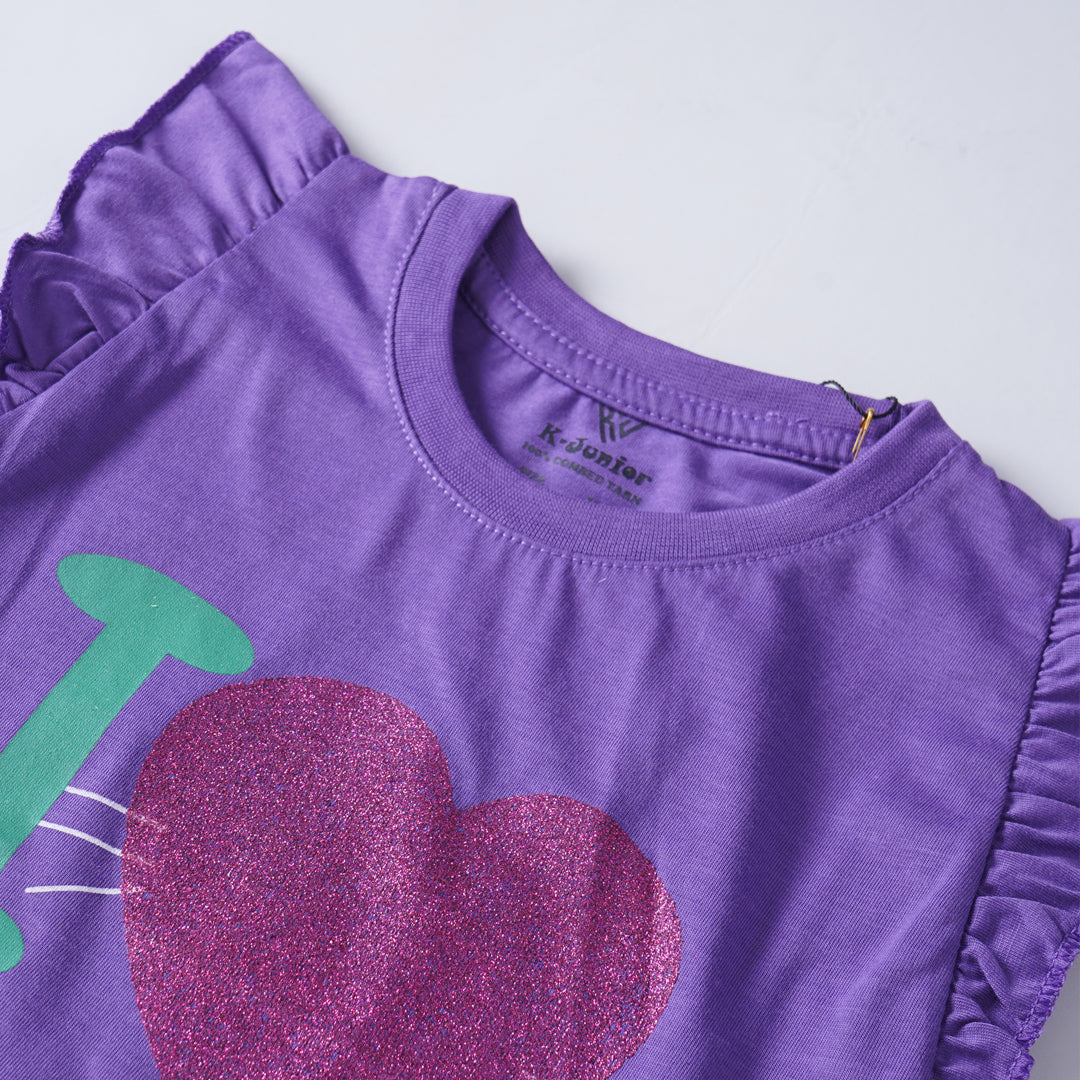 Girls T-shirt (I-Love-Cats)