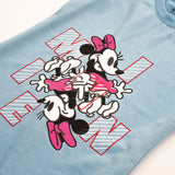 Girls Half Sleeves 2 Piece Suit  (Mickey)