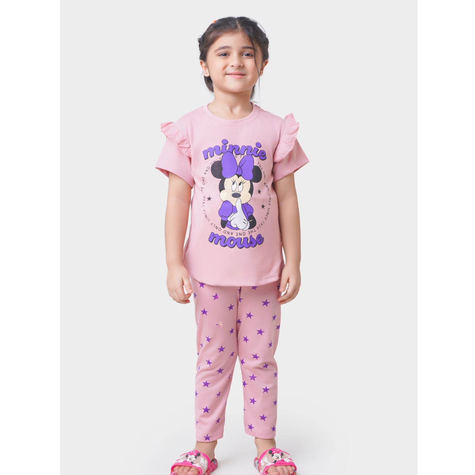 Girls 2 piece set (Minnie Mouse)