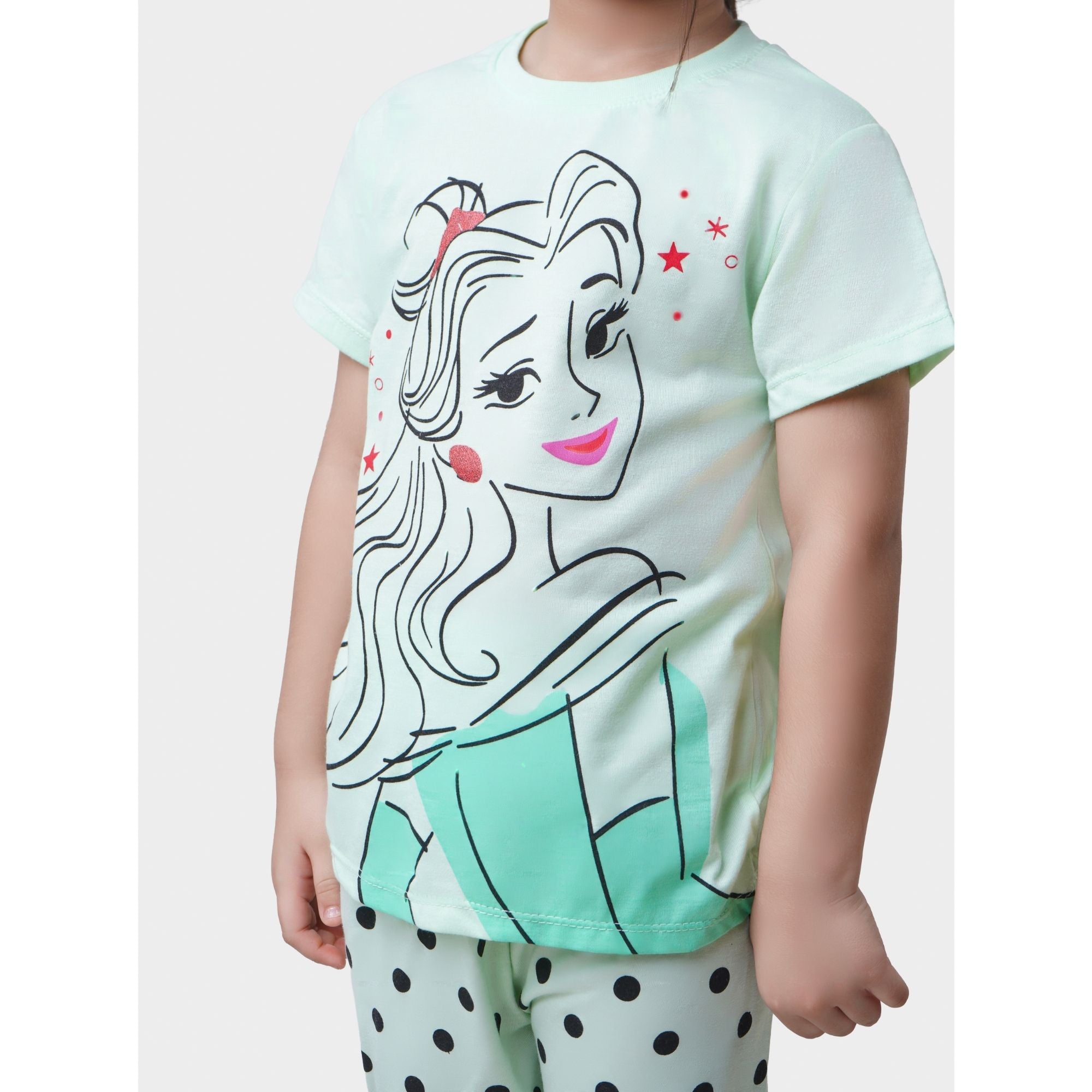 Girls 2 piece set (Printed Girl)