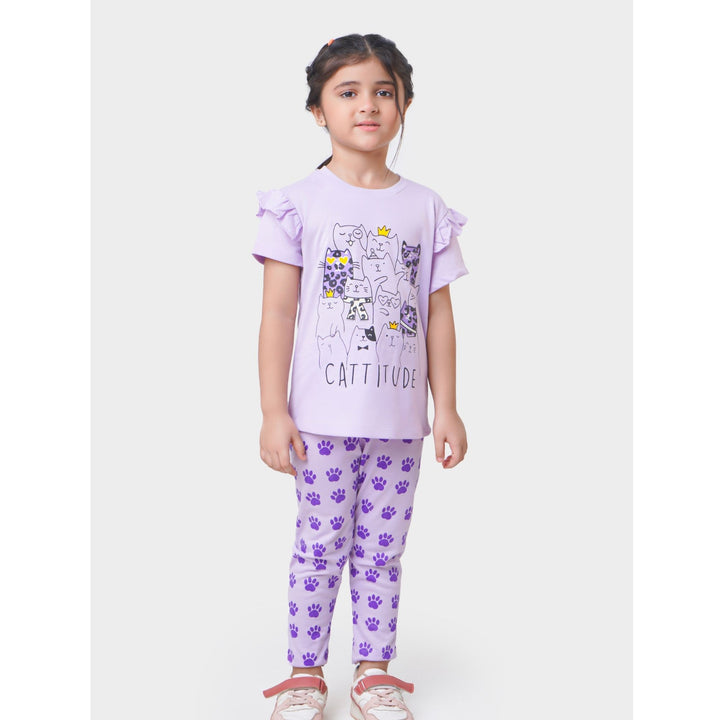 Girls 2 piece set (Cattitude)