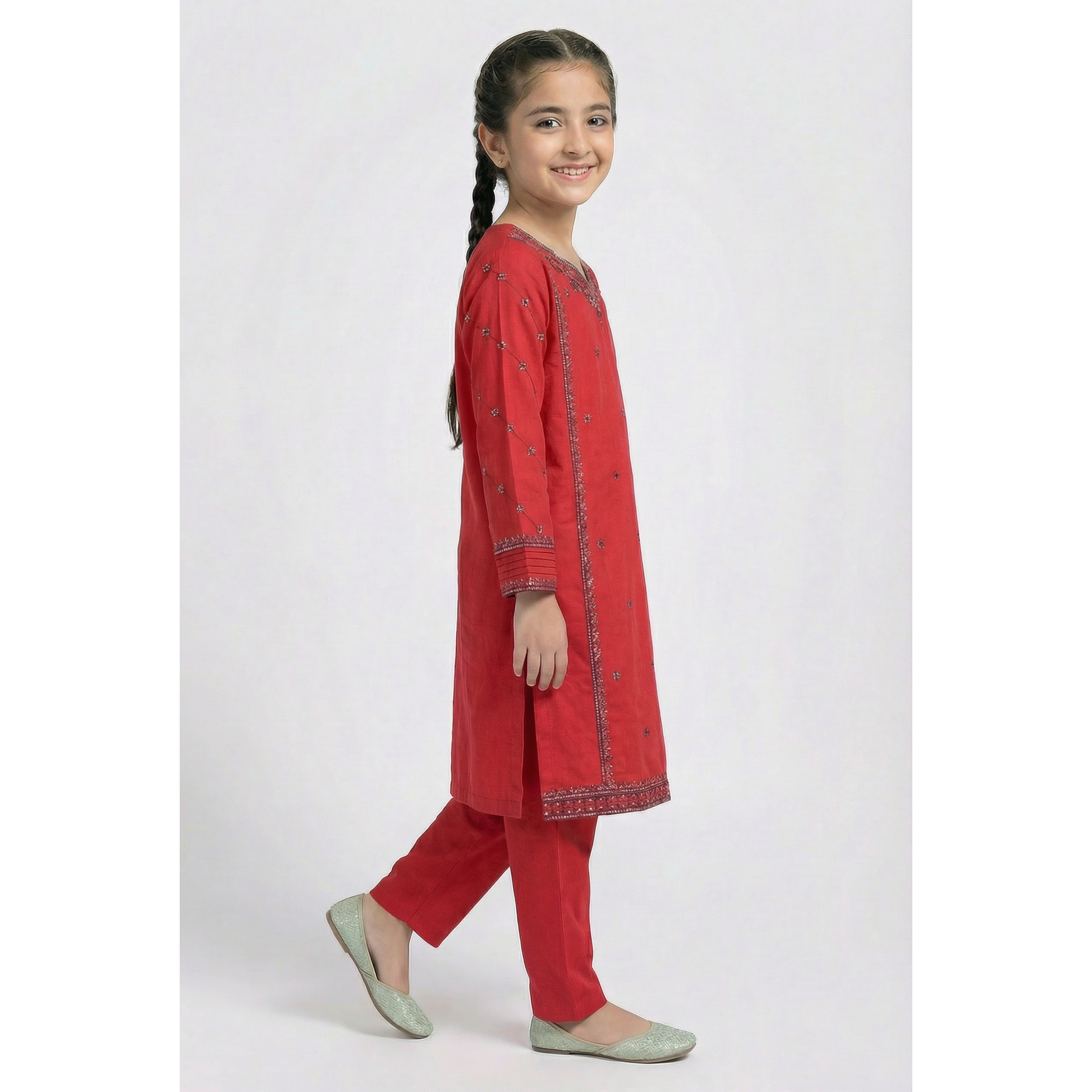 Girls Ethnic 2 Pcs Set