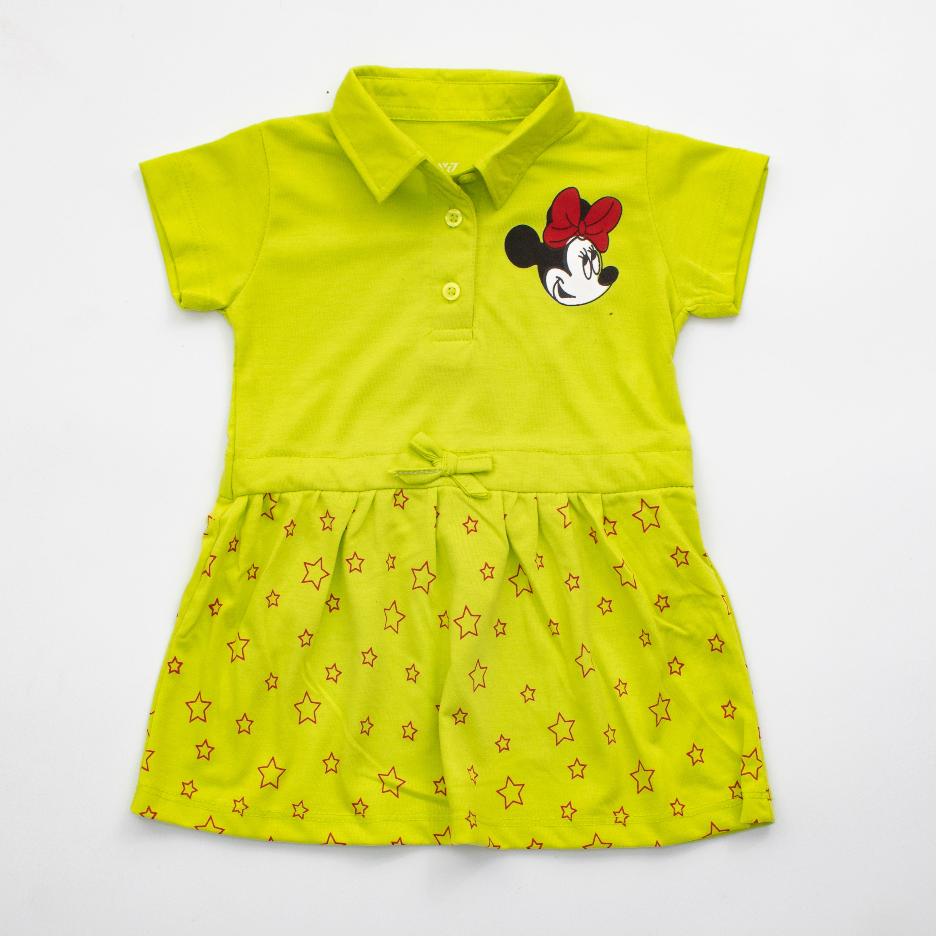 Girls Half Sleeve Printed Top ( Minnie )