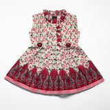 Girls Half Sleeves 2 Piece Suit Code-CC