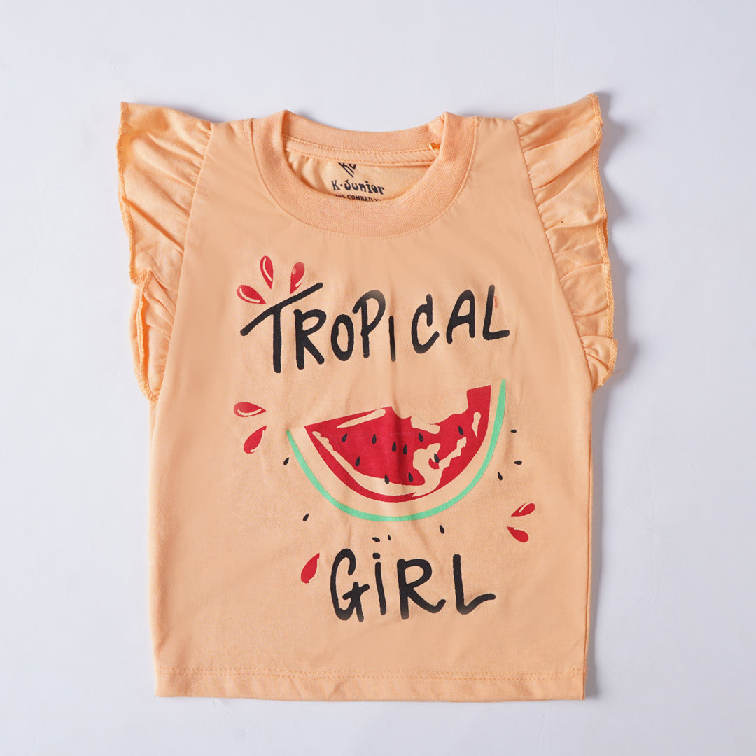 Girls T-shirt (Tropical)
