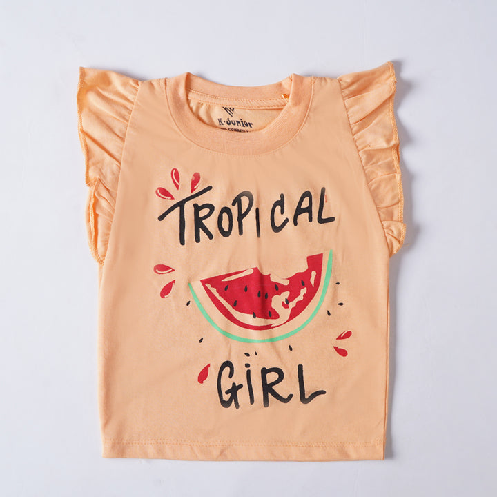 Girls T-shirt (Tropical)