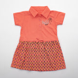 Girls Half Sleeve Printed Top ( Miss )