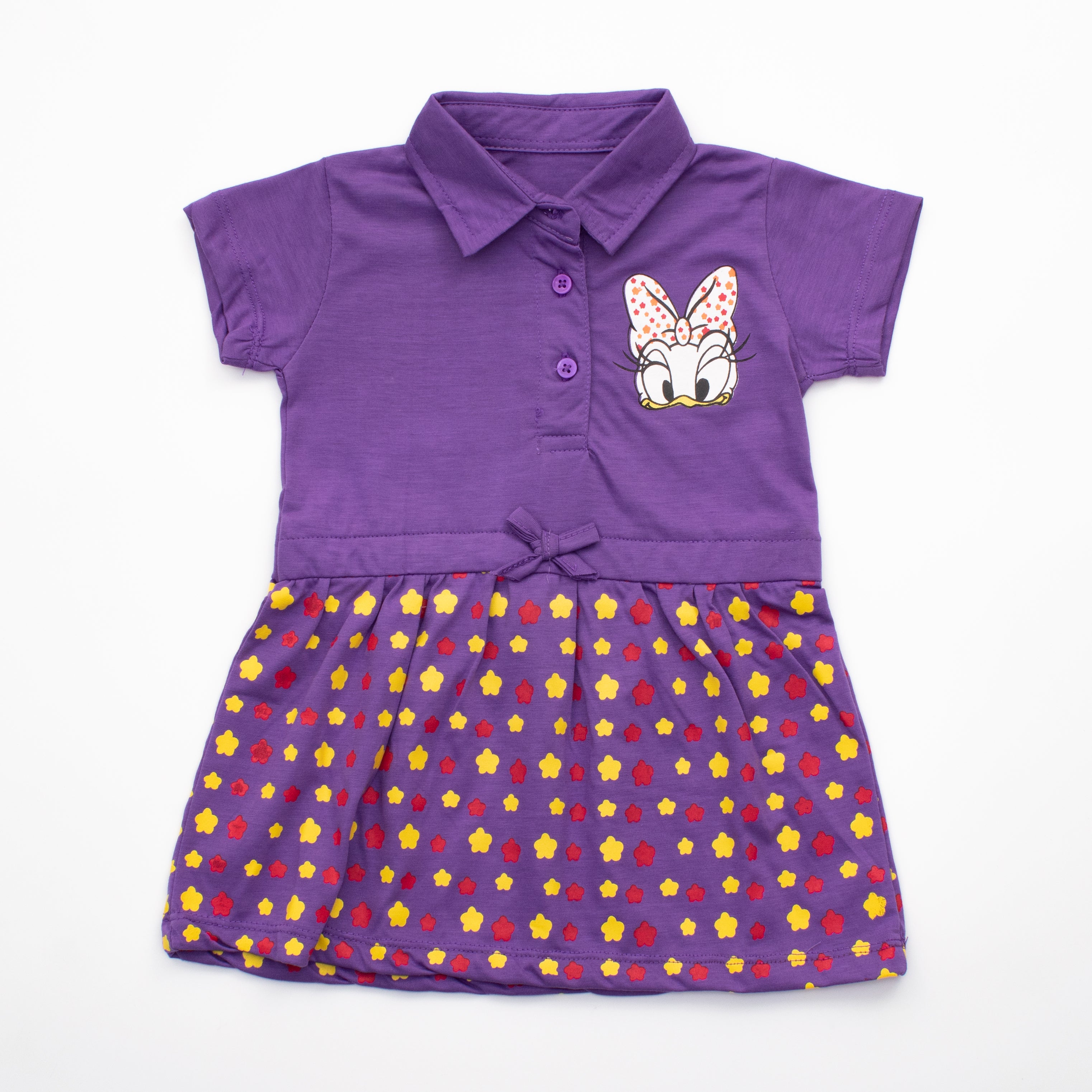 Girls Half Sleeve Printed Top ( Donald )