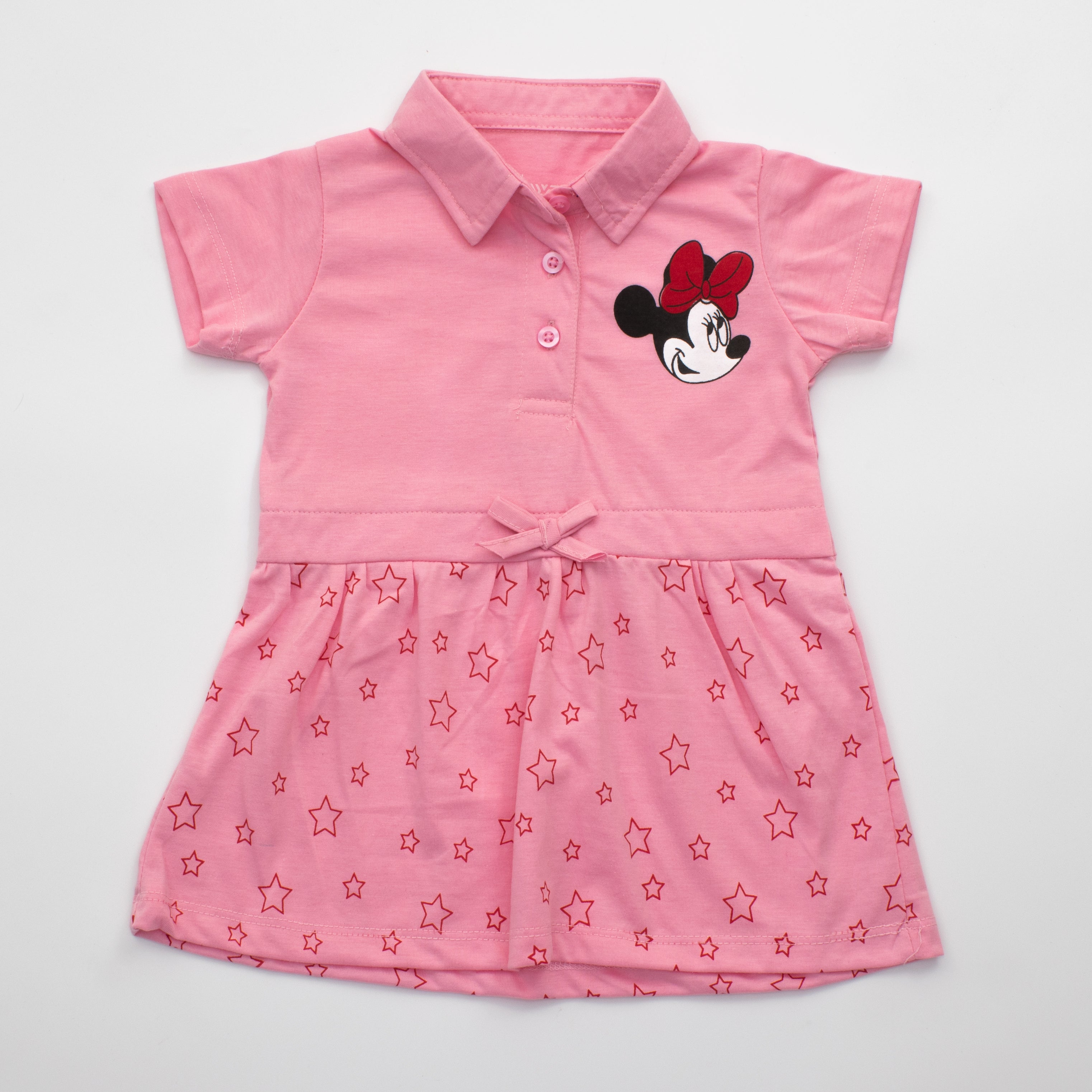Girls Half Sleeve Printed Top ( Minnie )