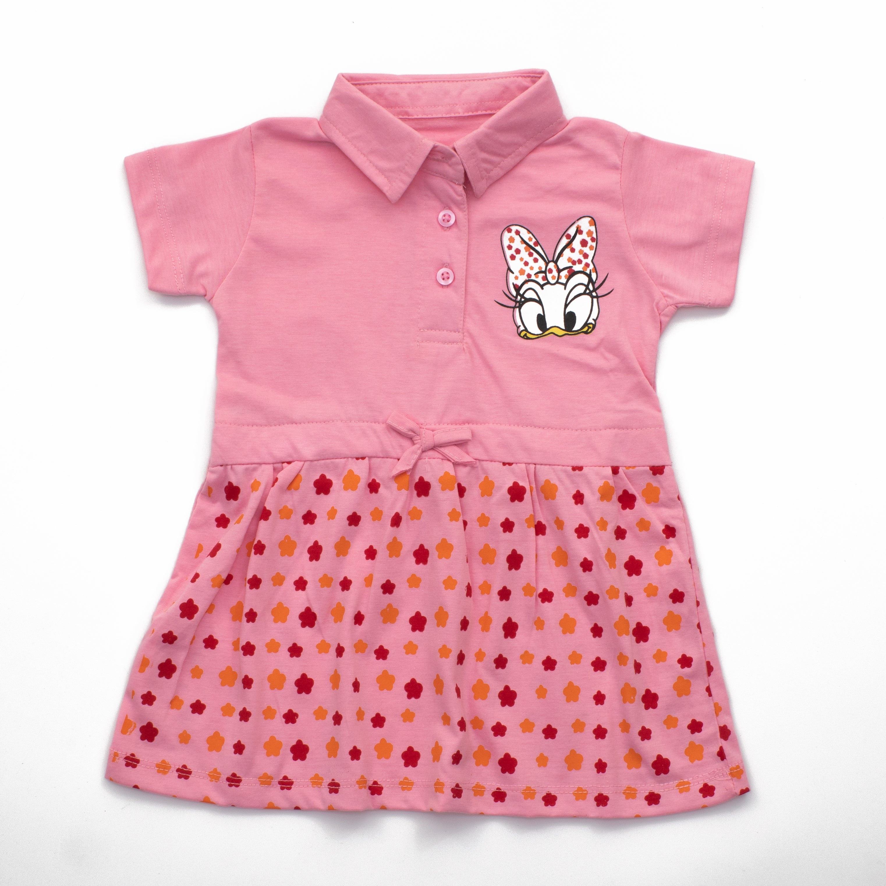 Girls Half Sleeve Printed Top ( Donald )
