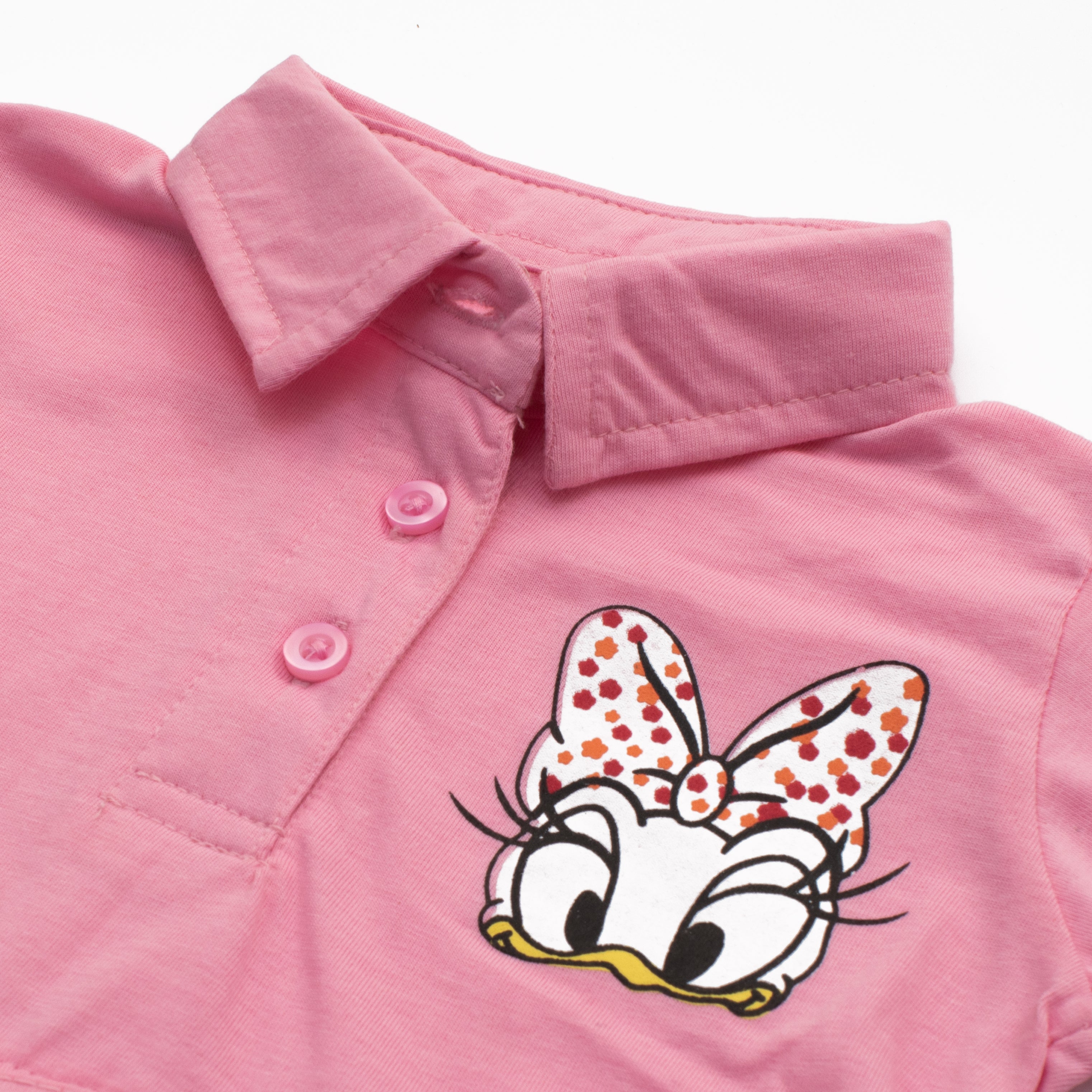Girls Half Sleeve Printed Top ( Donald )