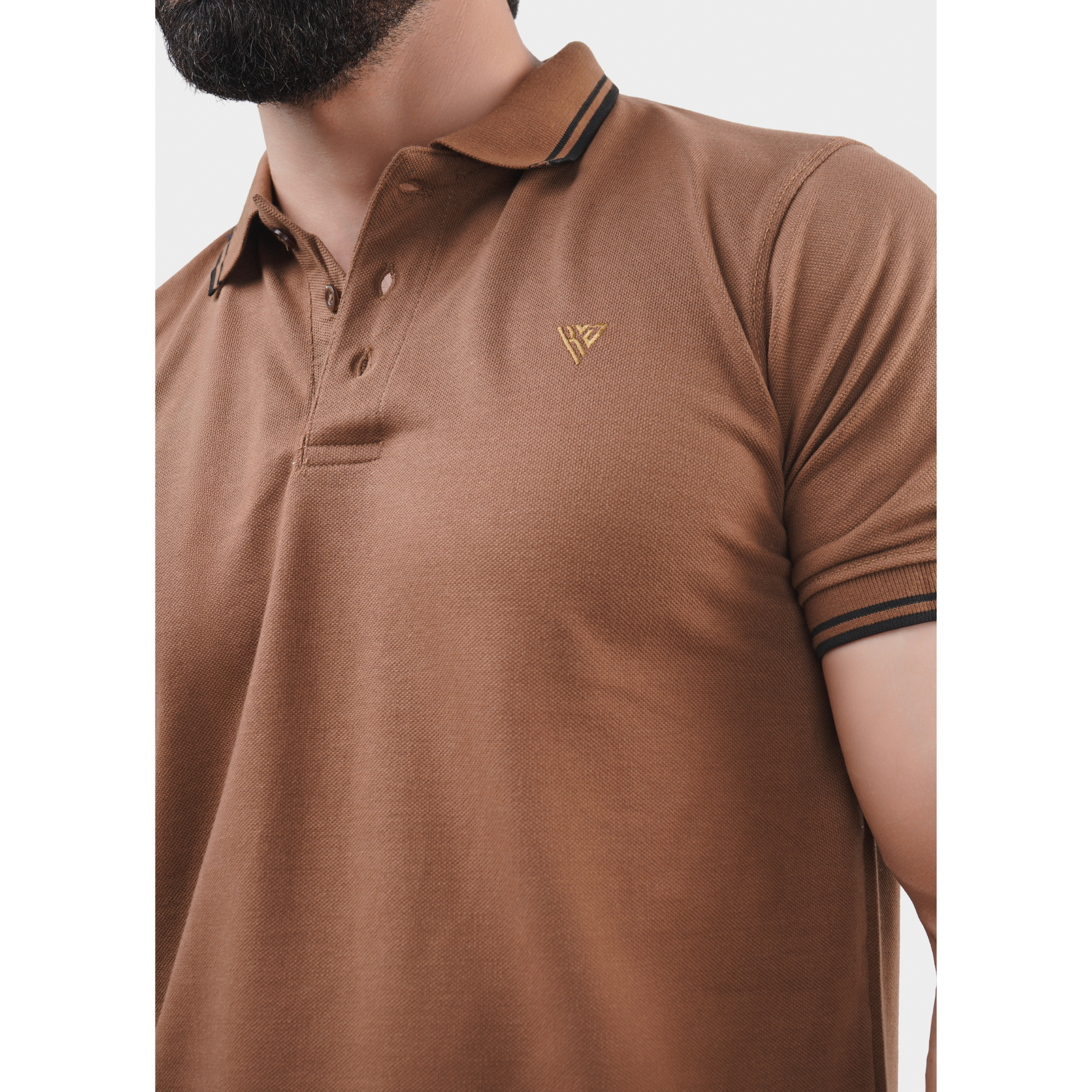 Men's Pique Half Sleeve Polo