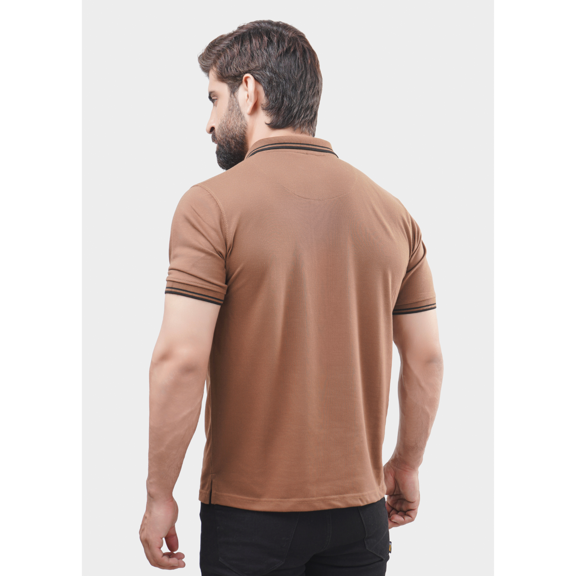 Men's Pique Half Sleeve Polo
