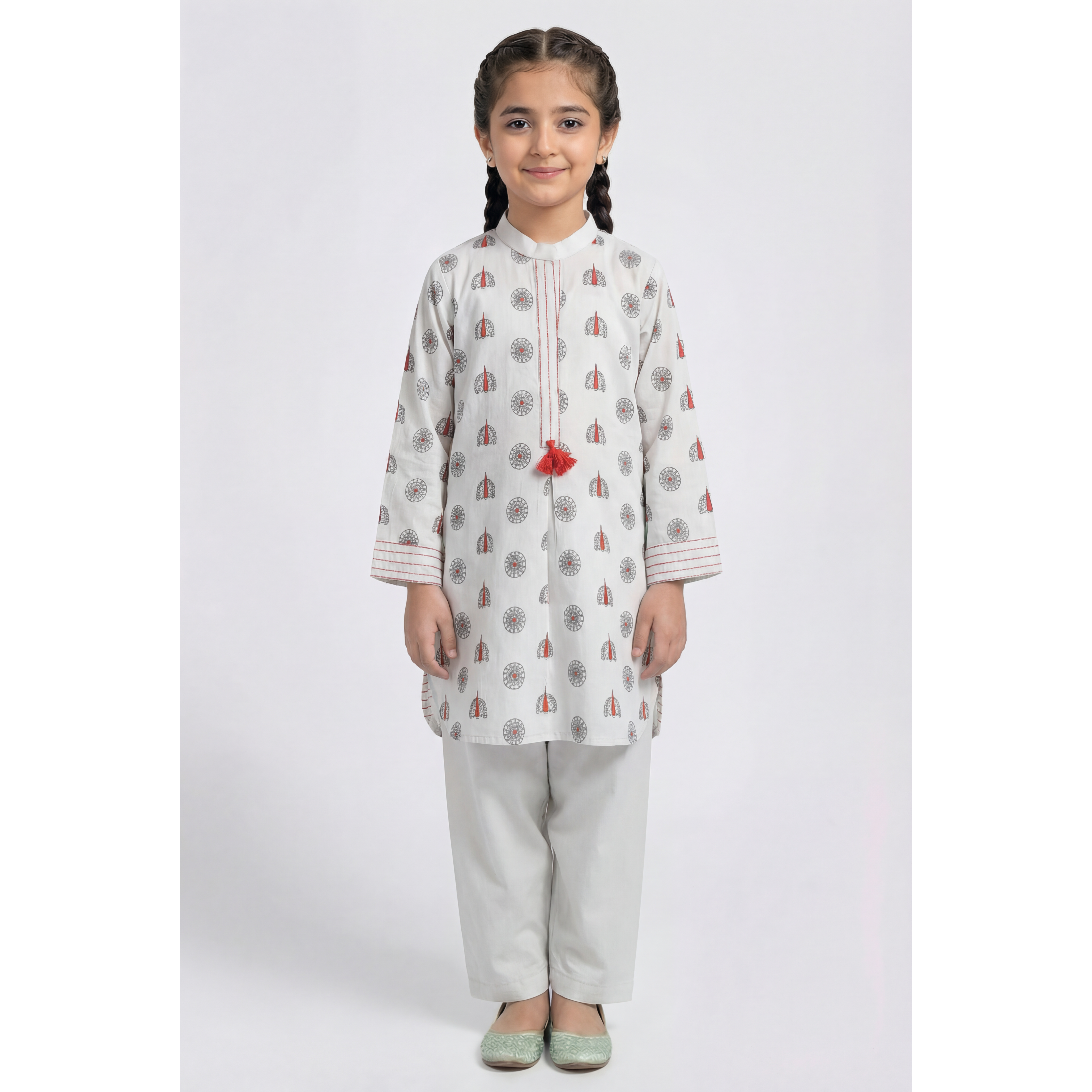 Girls Ethnic 2 Pcs Set