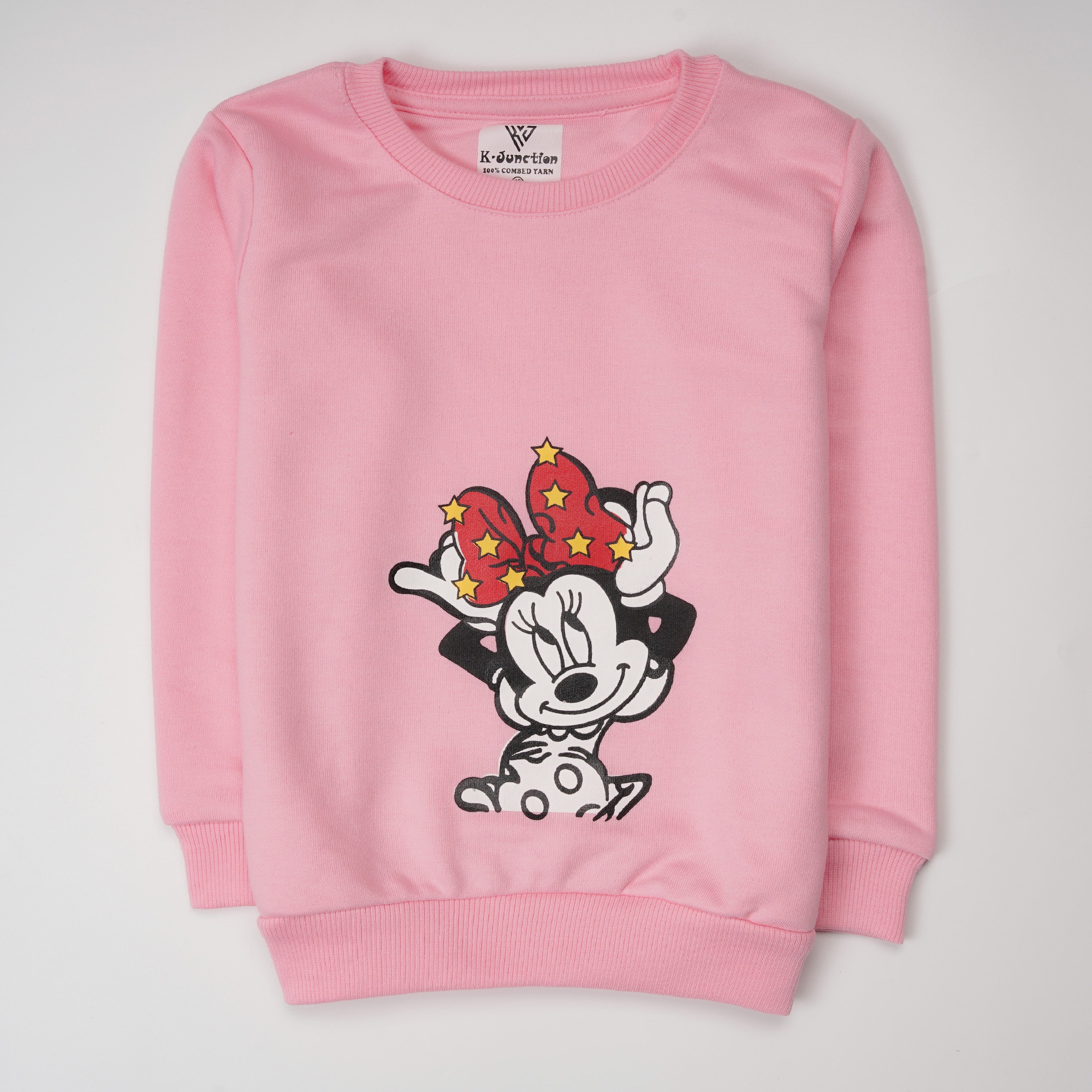 Girls Printed Full Sleeve Sweat T-Shirt (7208)