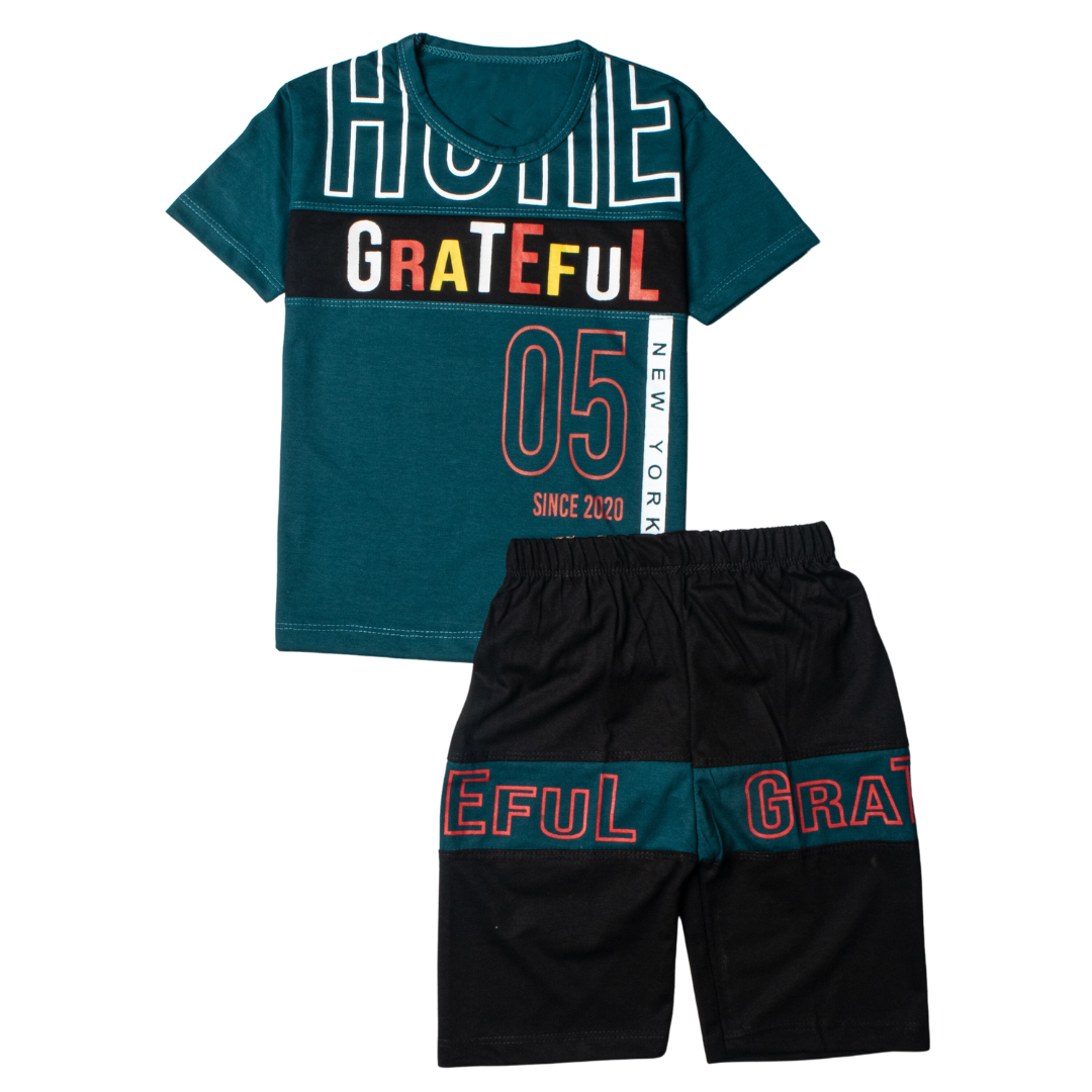 Boys Half Sleeves 2 Piece Suit (Great Full)
