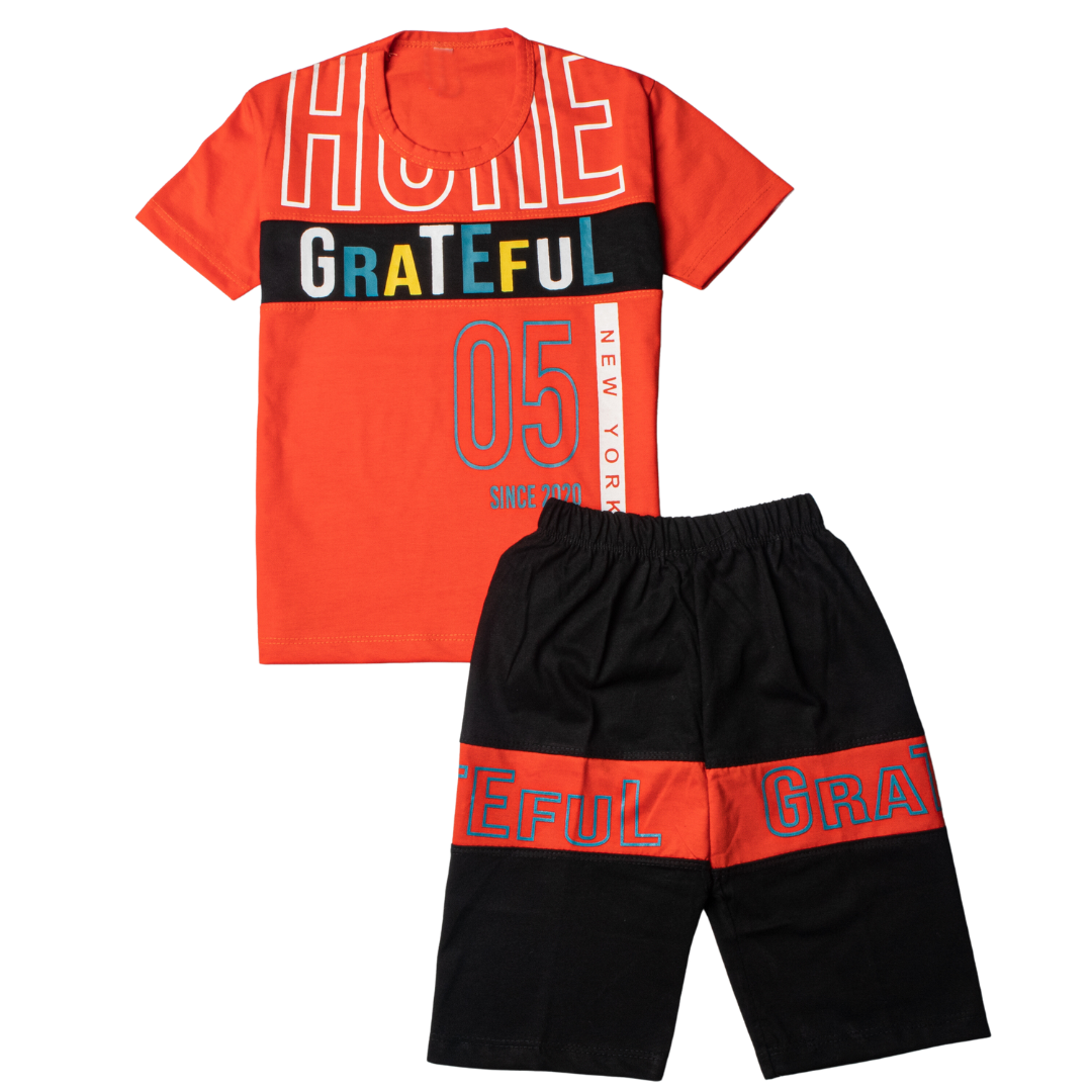 Boys Half Sleeves 2 Piece Suit (Great Full)