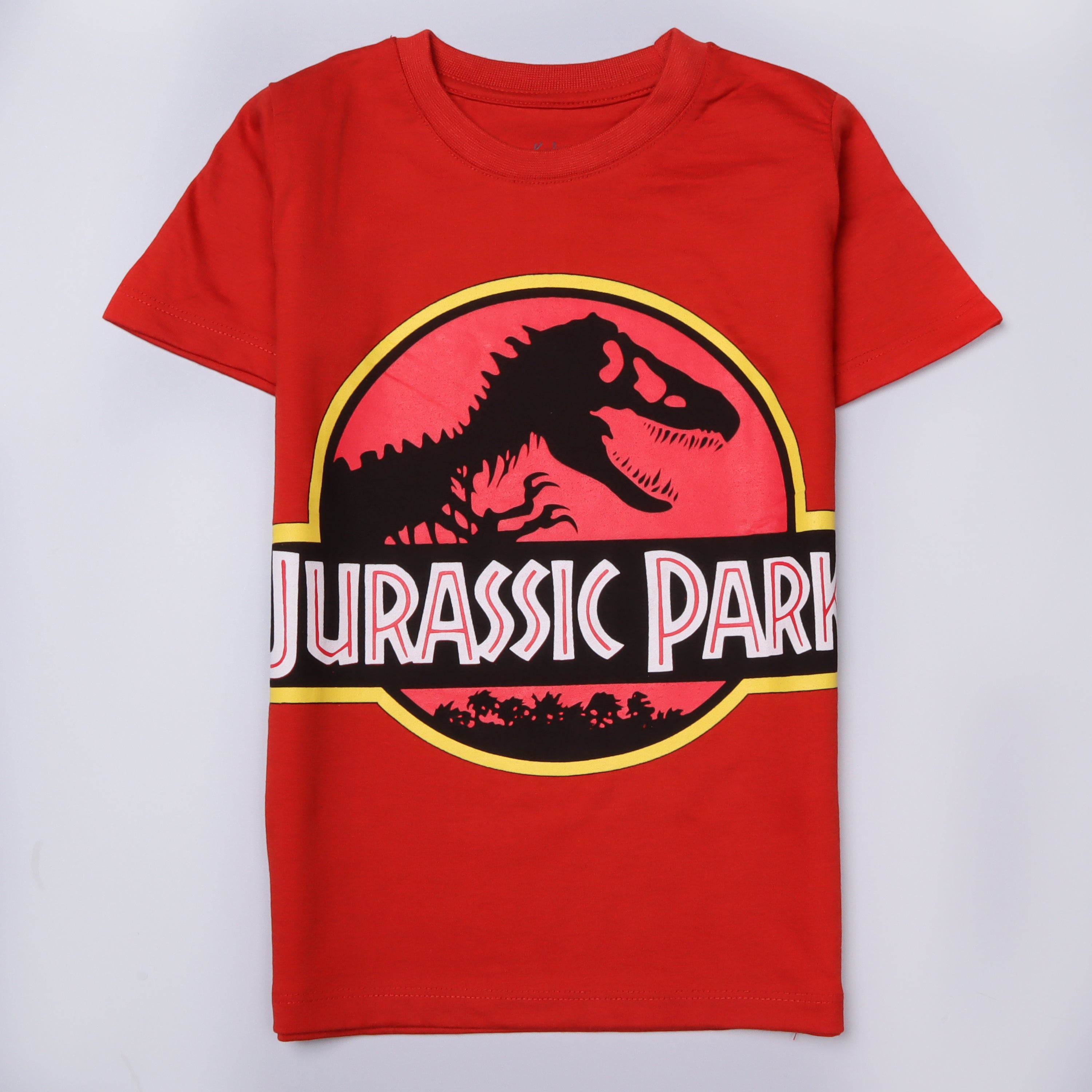 Infant Boys Half Sleeves-Printed T-Shirt (Jurassic)