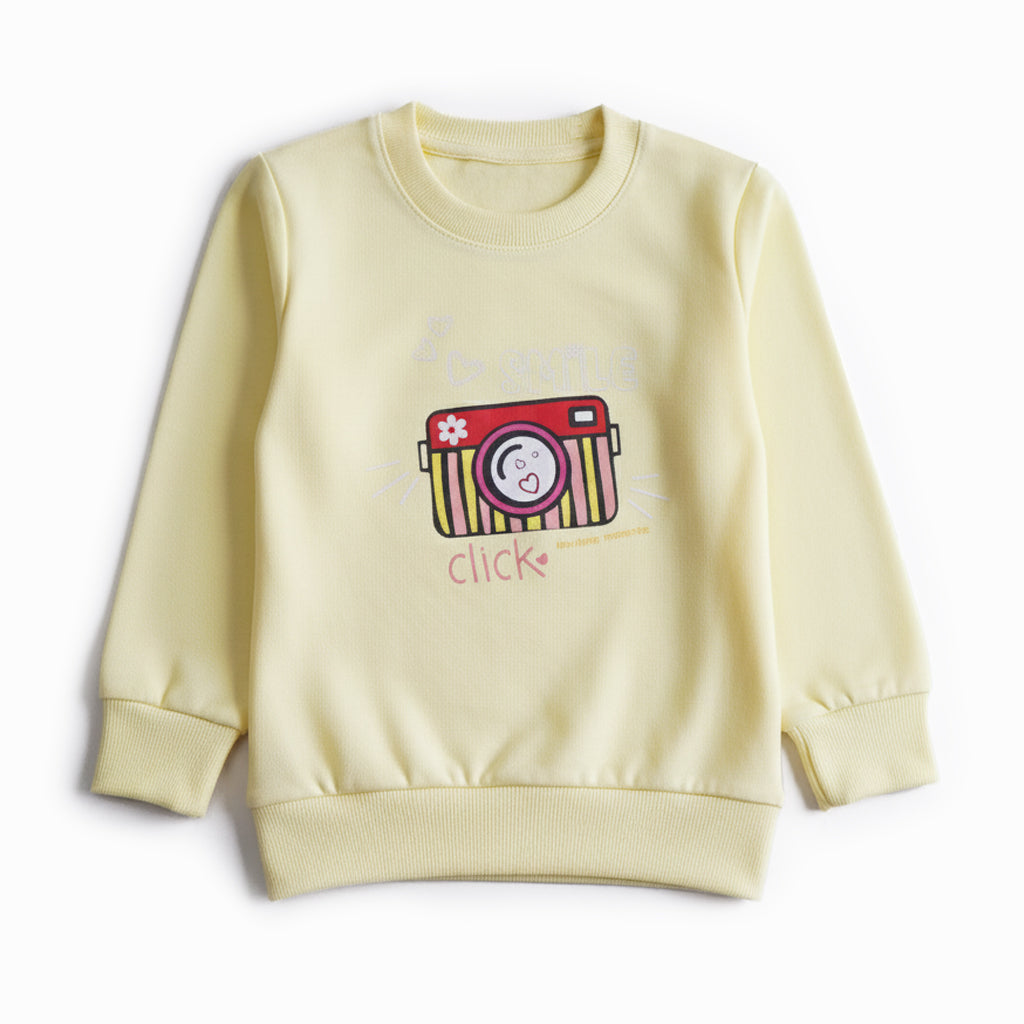 Girls Sweatshirt Code-( Smile )