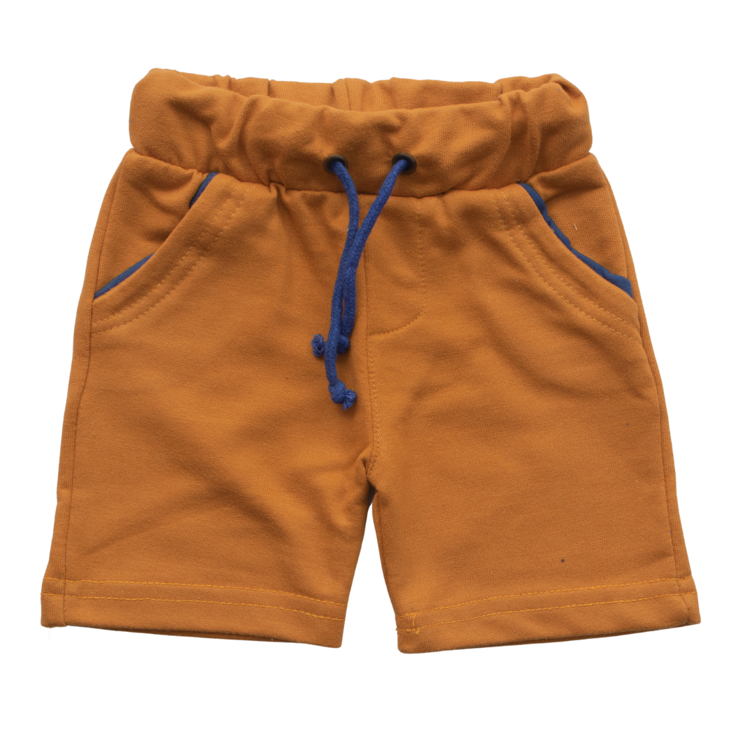 Infant Baba Cotton Short Color Mustard Code-F