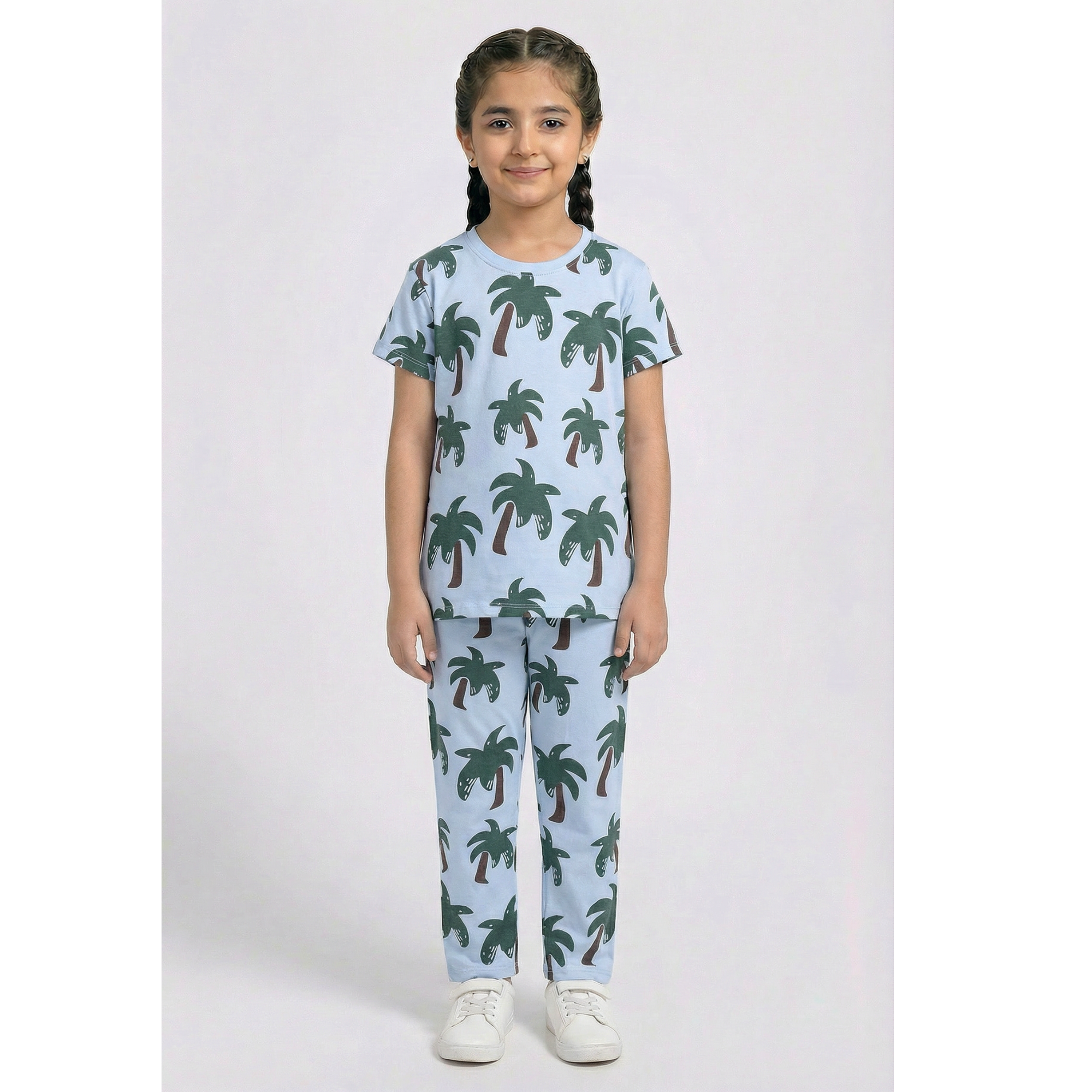 Girls 2 Piece Set (Printed Tree)