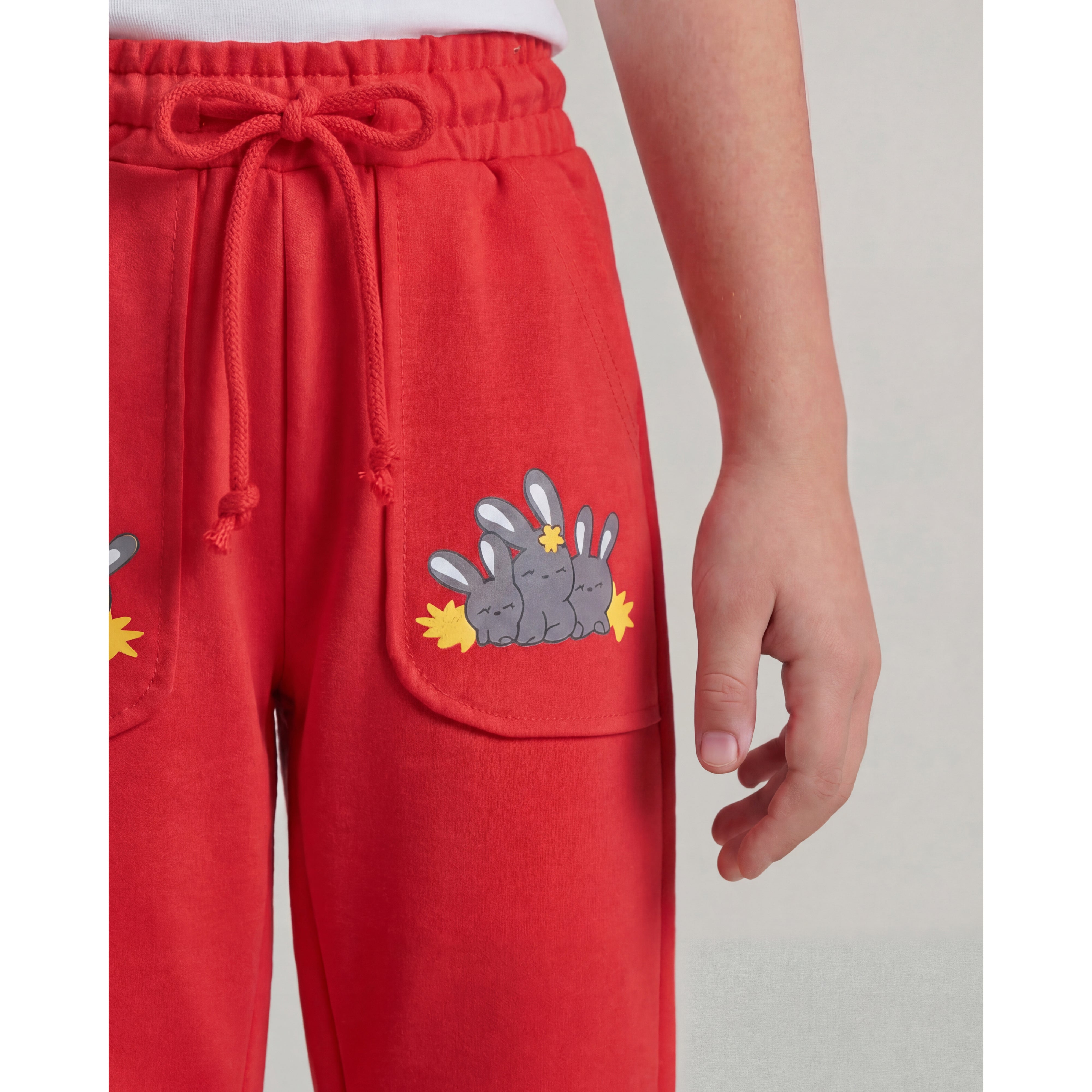 Girls Terry Lycra Trouser