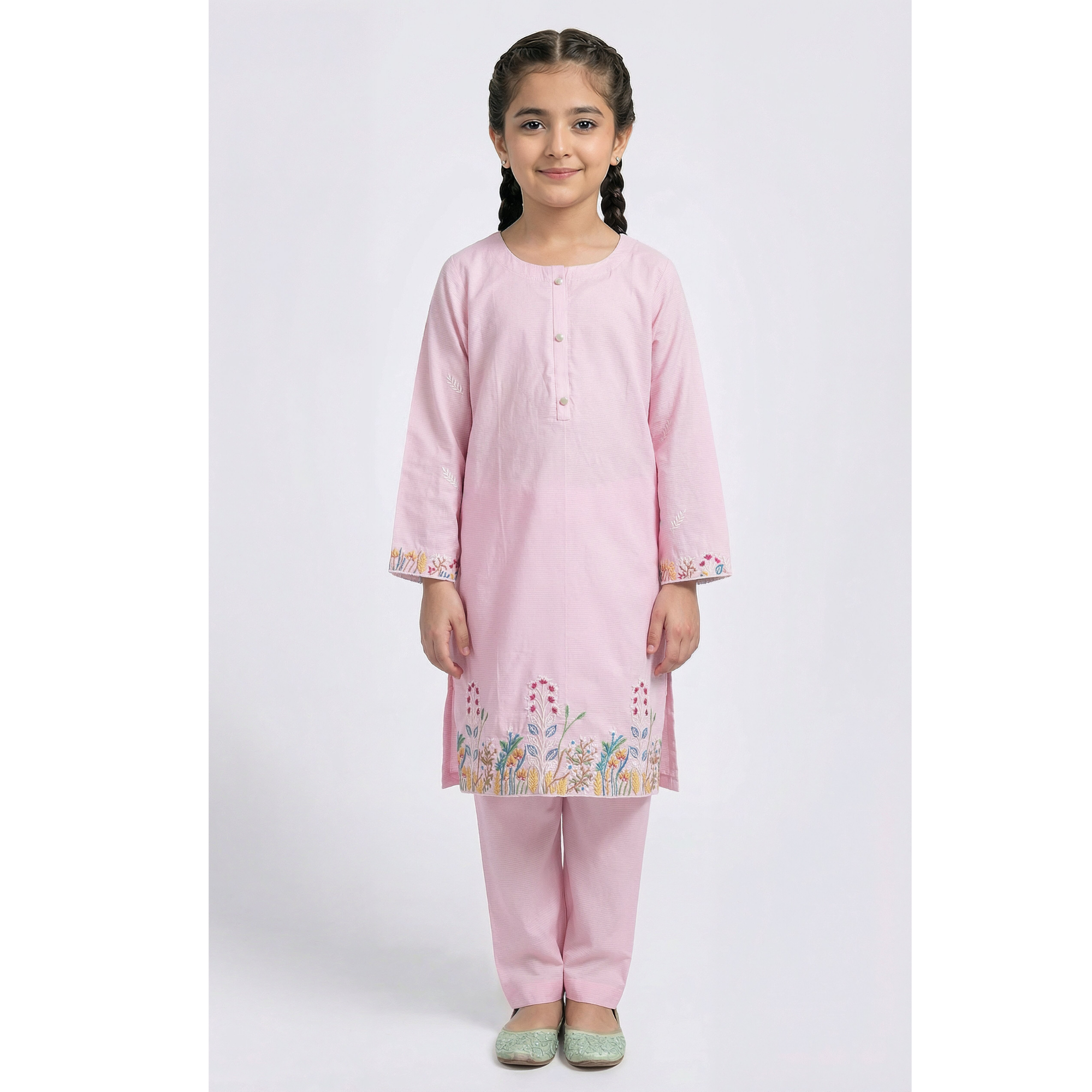 Girls Ethnic 2 Pcs Set