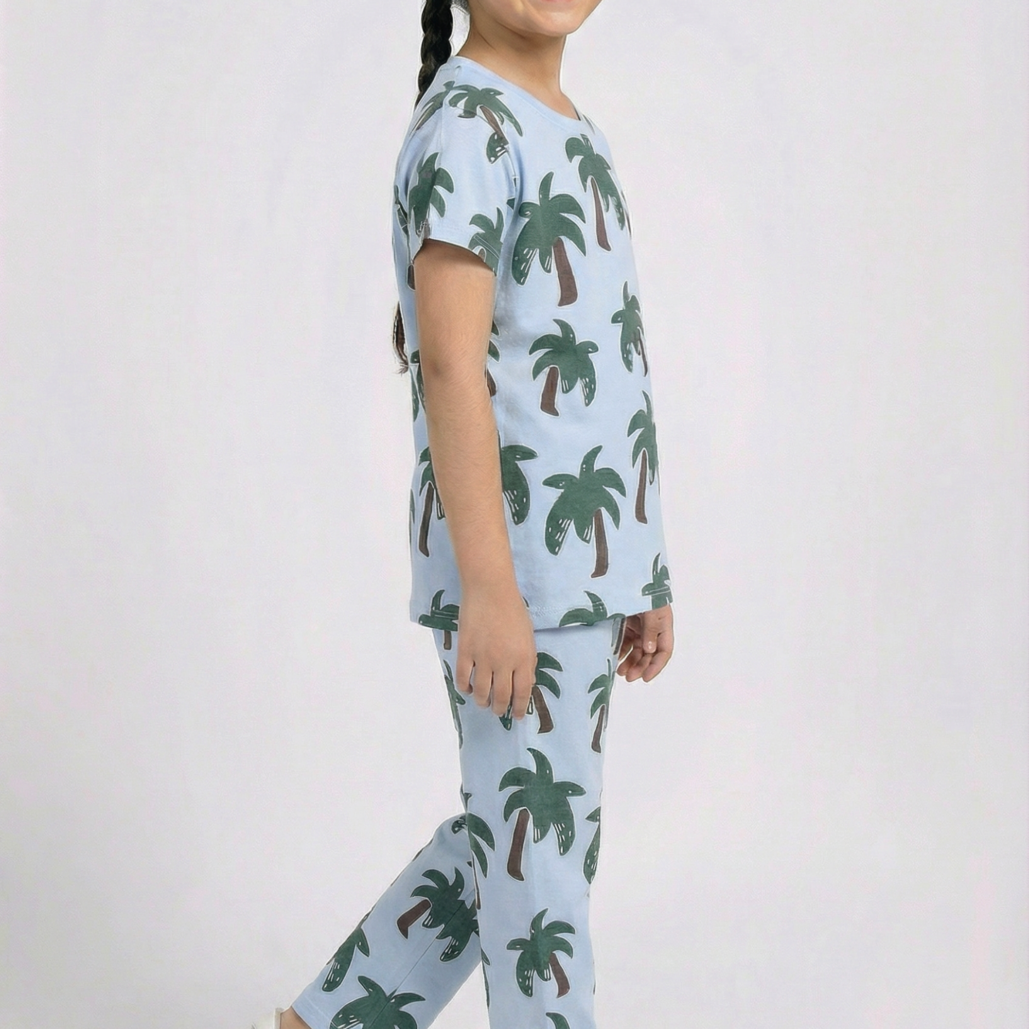 Girls 2 Piece Set (Printed Tree)