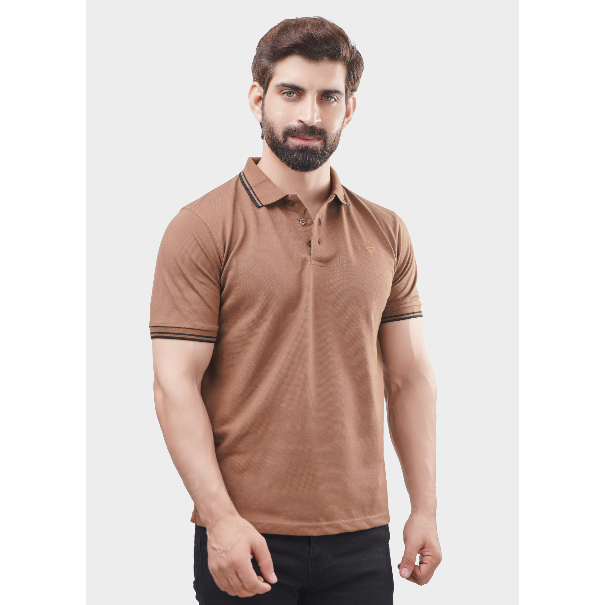 Men's Pique Half Sleeve Polo