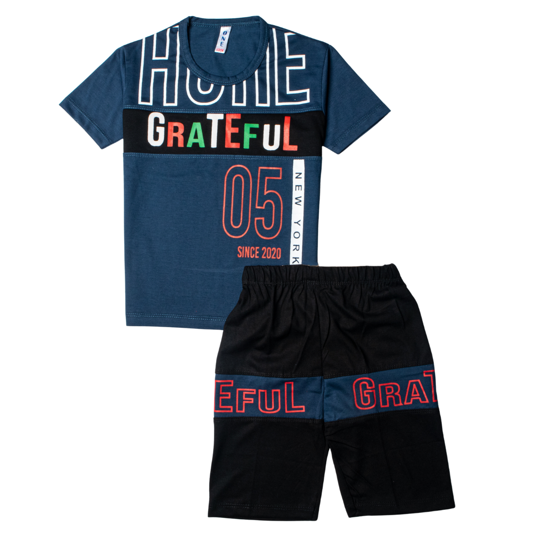 Boys Half Sleeves 2 Piece Suit (Great Full)