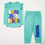 Girls Printed Full Sleeve Suit (Care)