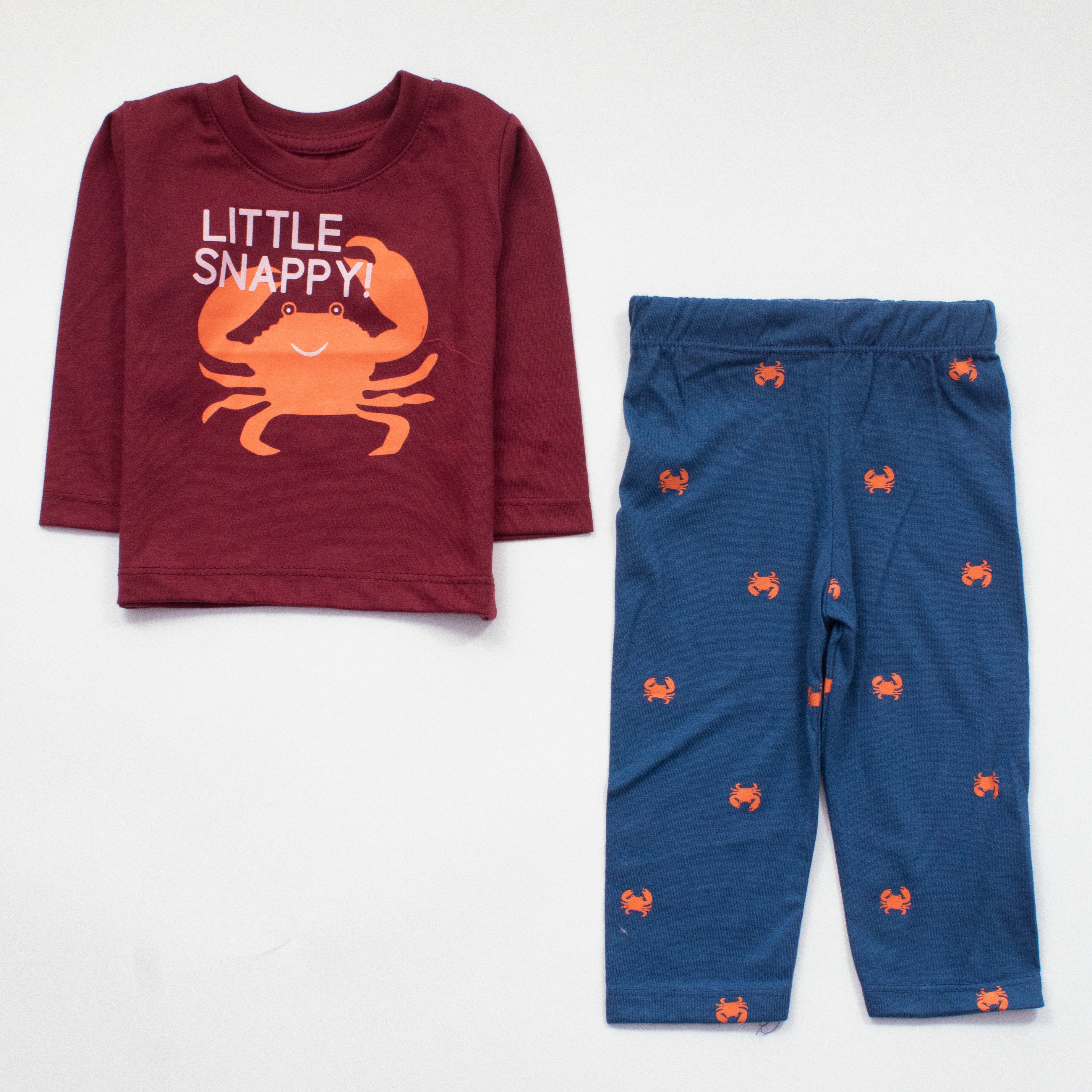 Boys Printed Full Sleeve Suit (Little-Snappy)