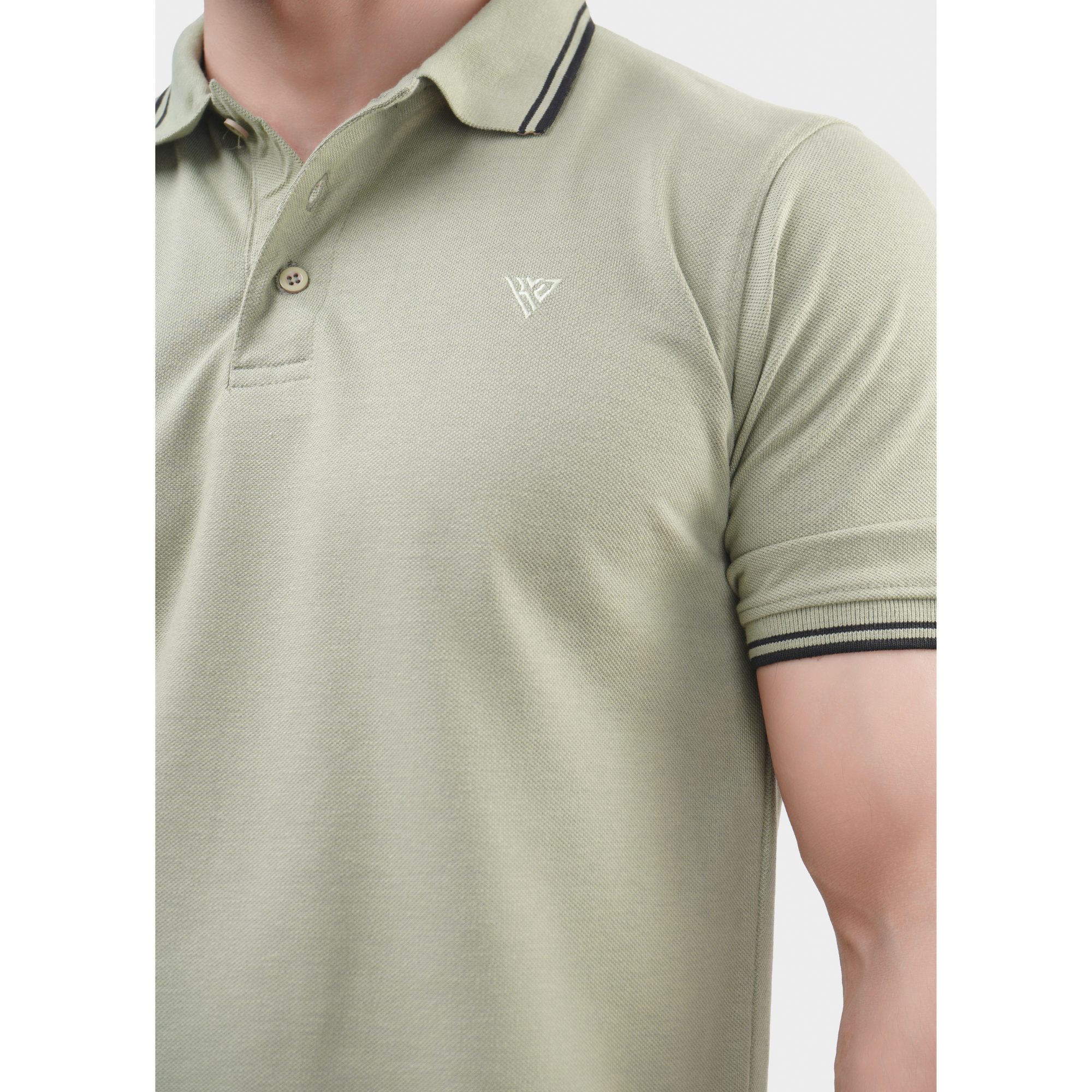 Men's Pique Half Sleeve Polo