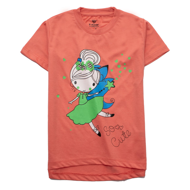 Girls H/S t shirt code - (cute)
