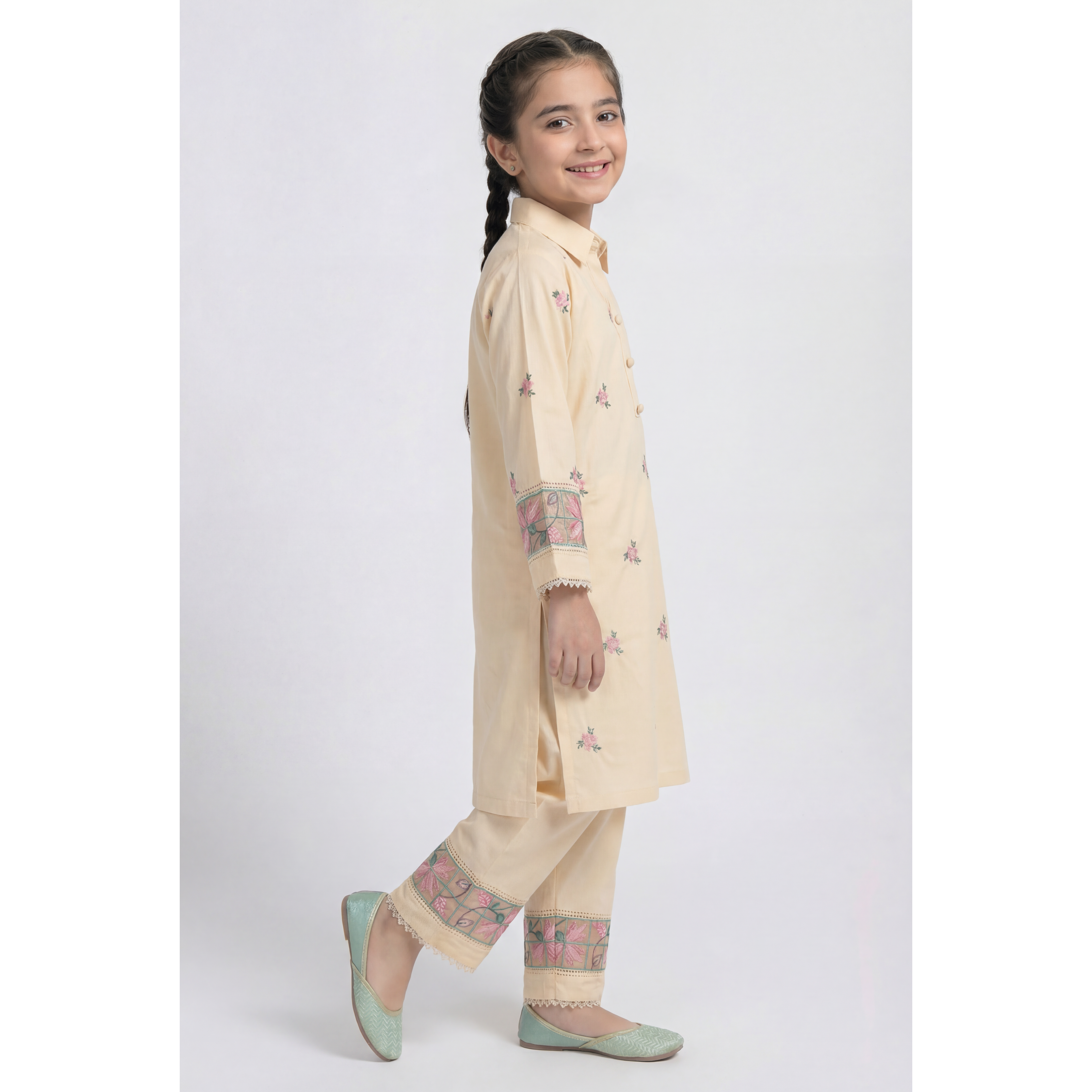 Girls Ethnic 2 Pcs Set