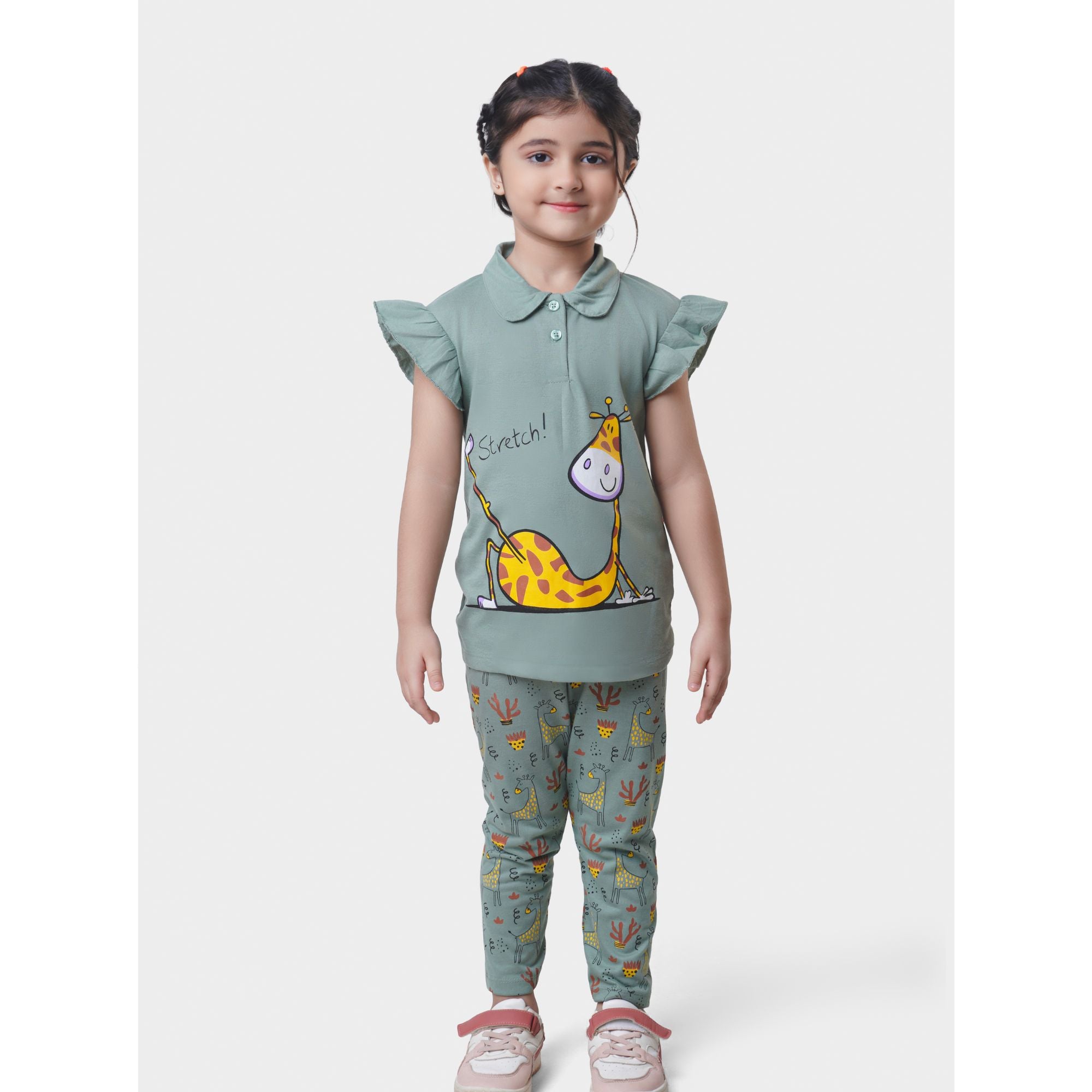 Girls 2 piece set (Stretch)