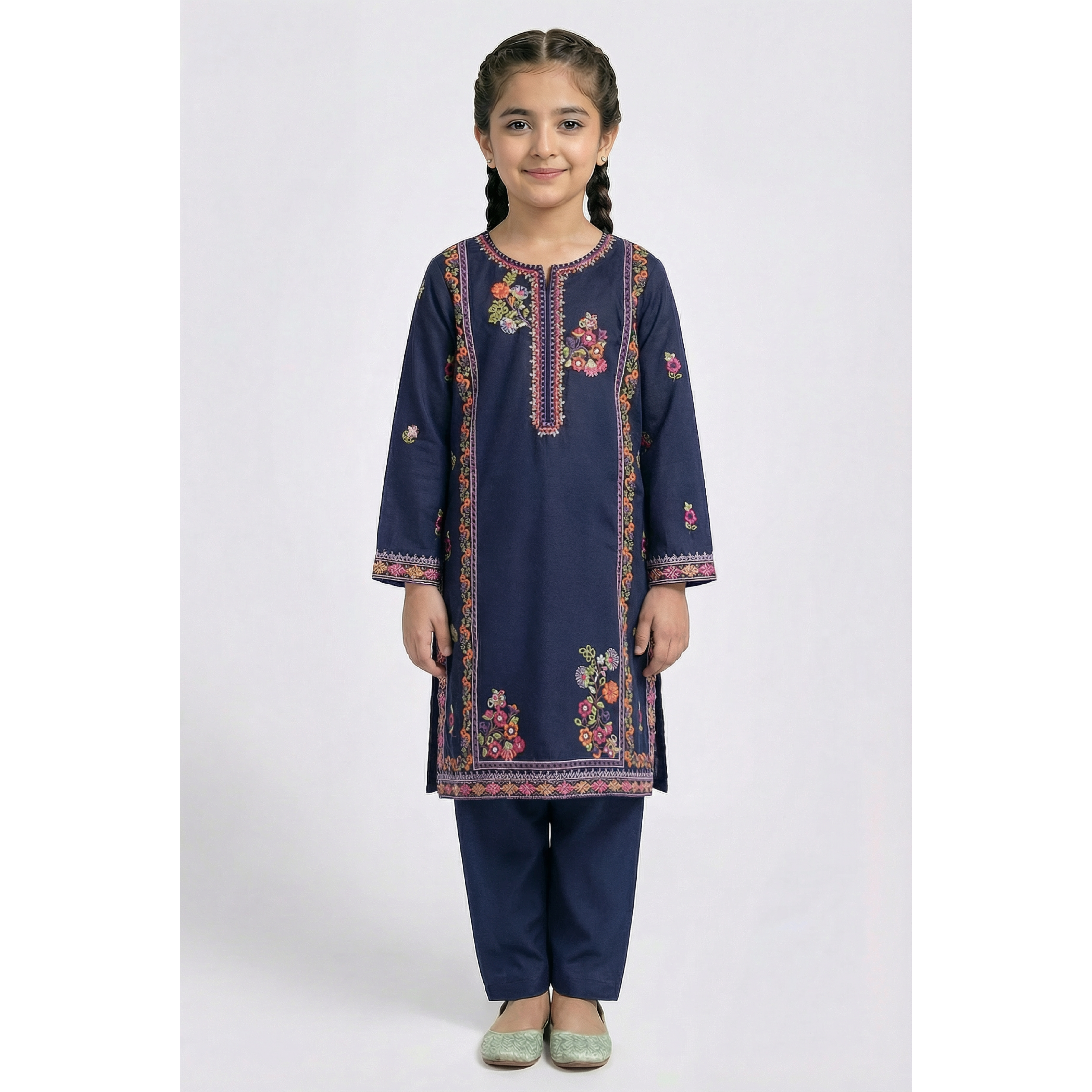 Girls Ethnic 2 Pcs Set