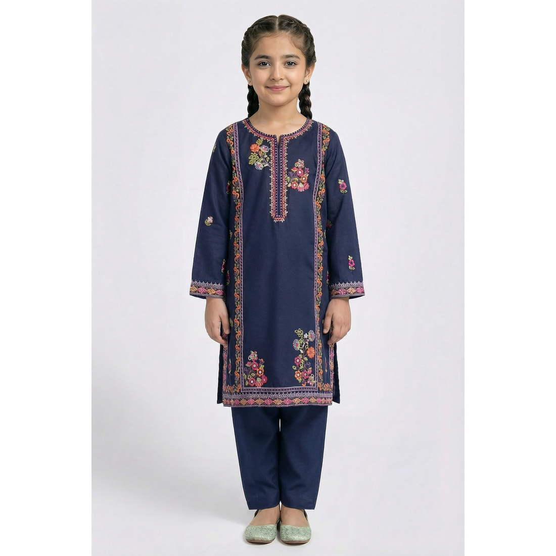 Girls Ethnic 2 Pcs Set