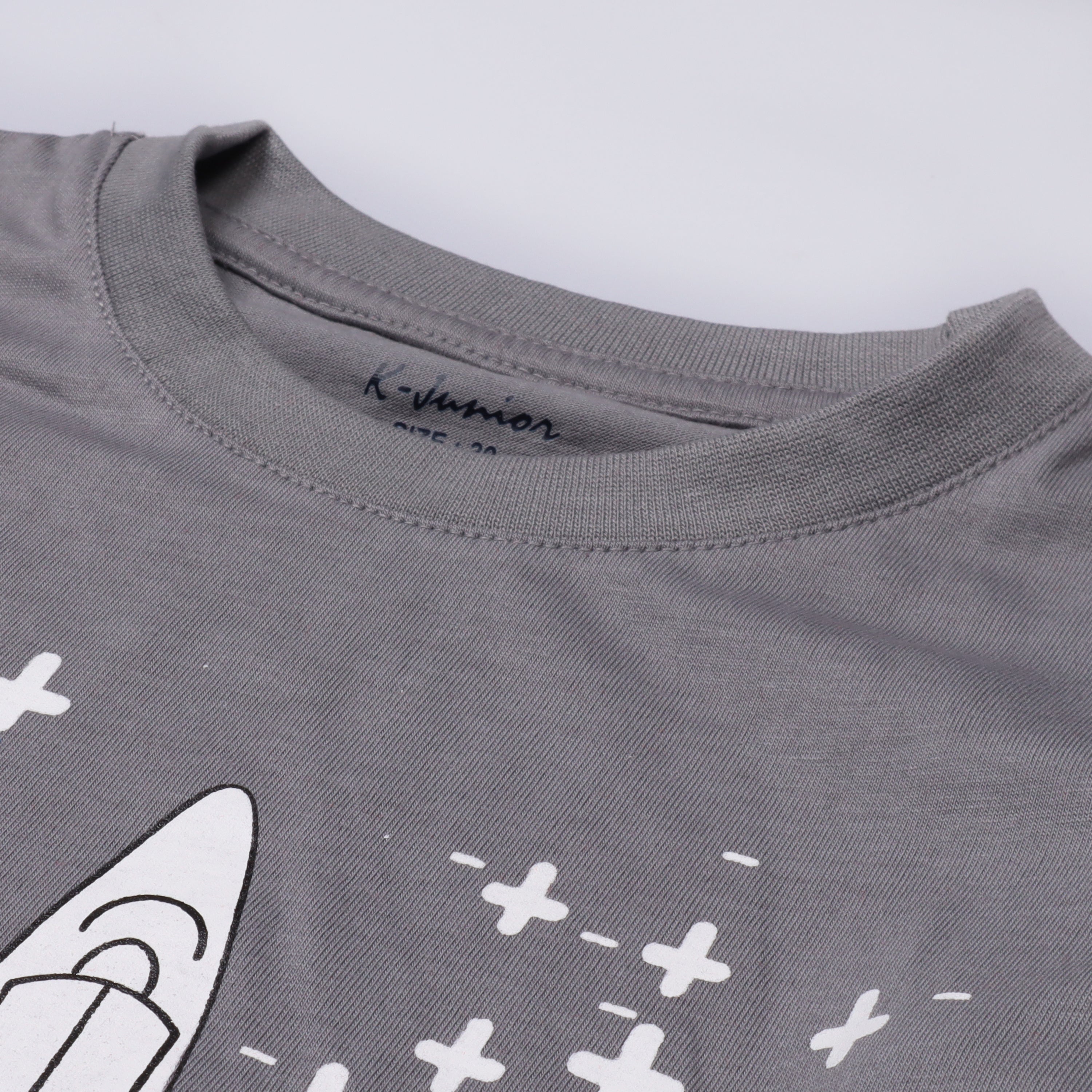 Infant Boys Half Sleeves-Printed T-Shirt (Nasa)
